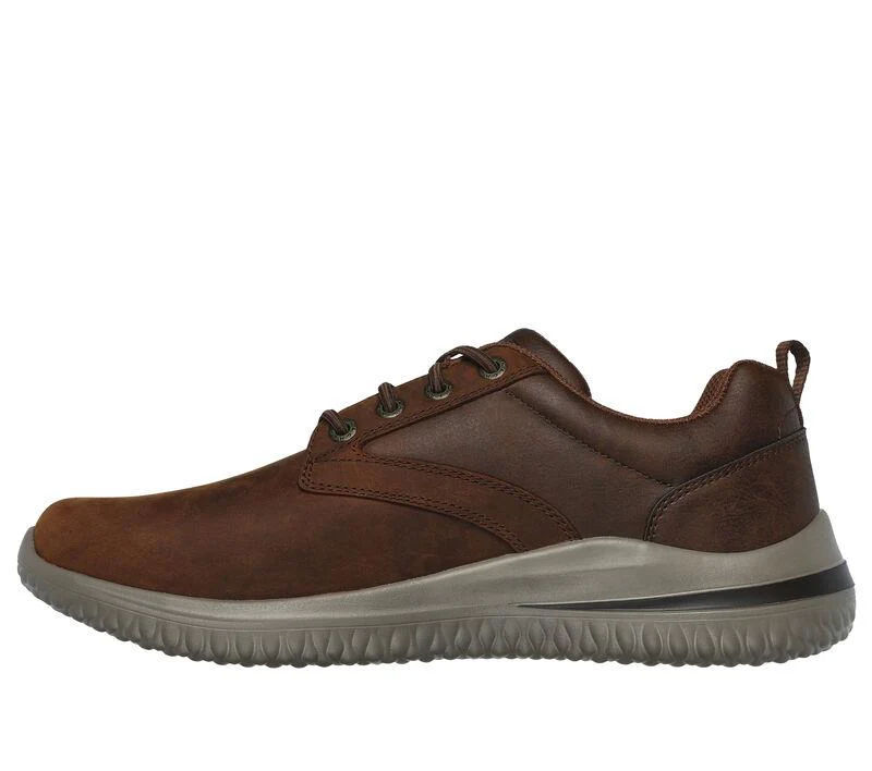 Men's Wide Fit Skechers 210661 Delson 3.0 Glavine Walking Trainers - Image 4