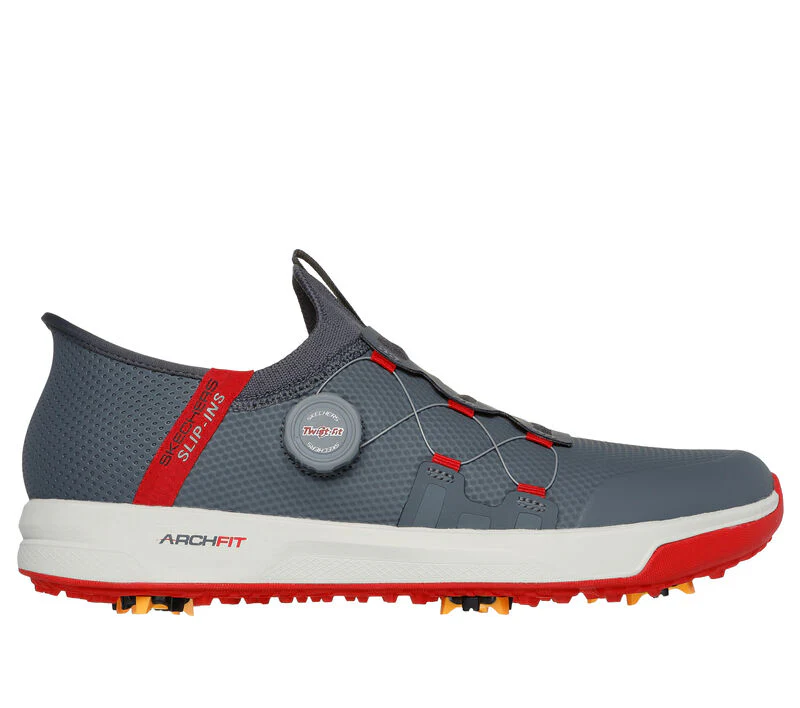Men's Wide Fit Skechers 214076 Slip-ins Go Golf Elite Vortex Trainers - Image 13