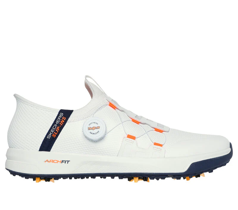 Men's Wide Fit Skechers 214076 Slip-ins Go Golf Elite Vortex Trainers - Image 18