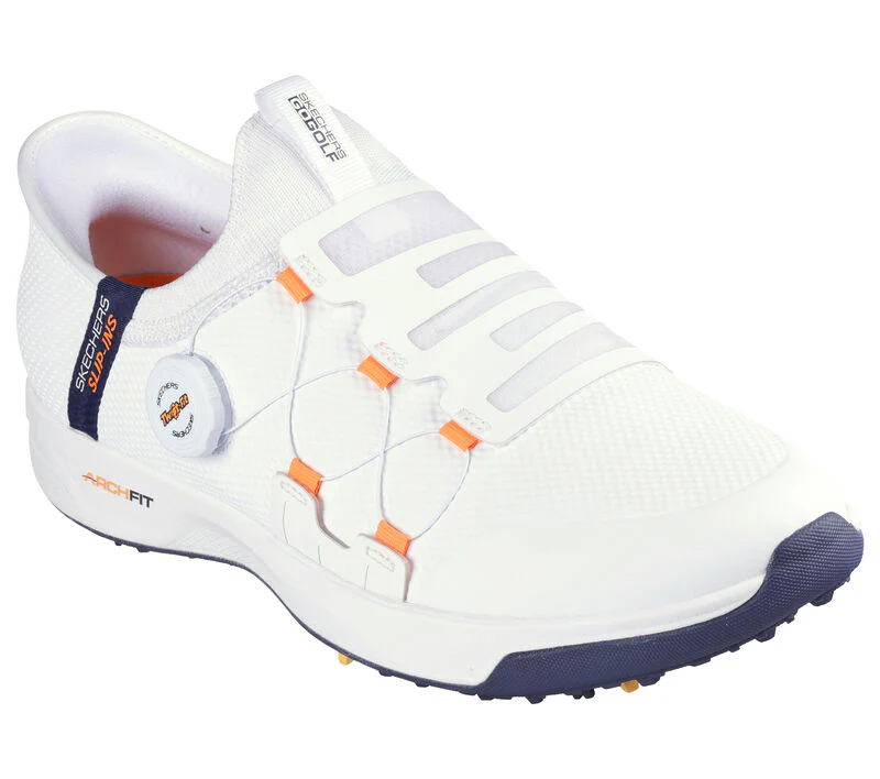 Men's Wide Fit Skechers 214076 Slip-ins Go Golf Elite Vortex Trainers - Image 19