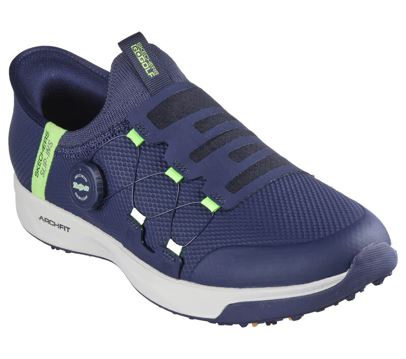 Men's Wide Fit Skechers 214076 Slip-ins Go Golf Elite Vortex Trainers - Image 9