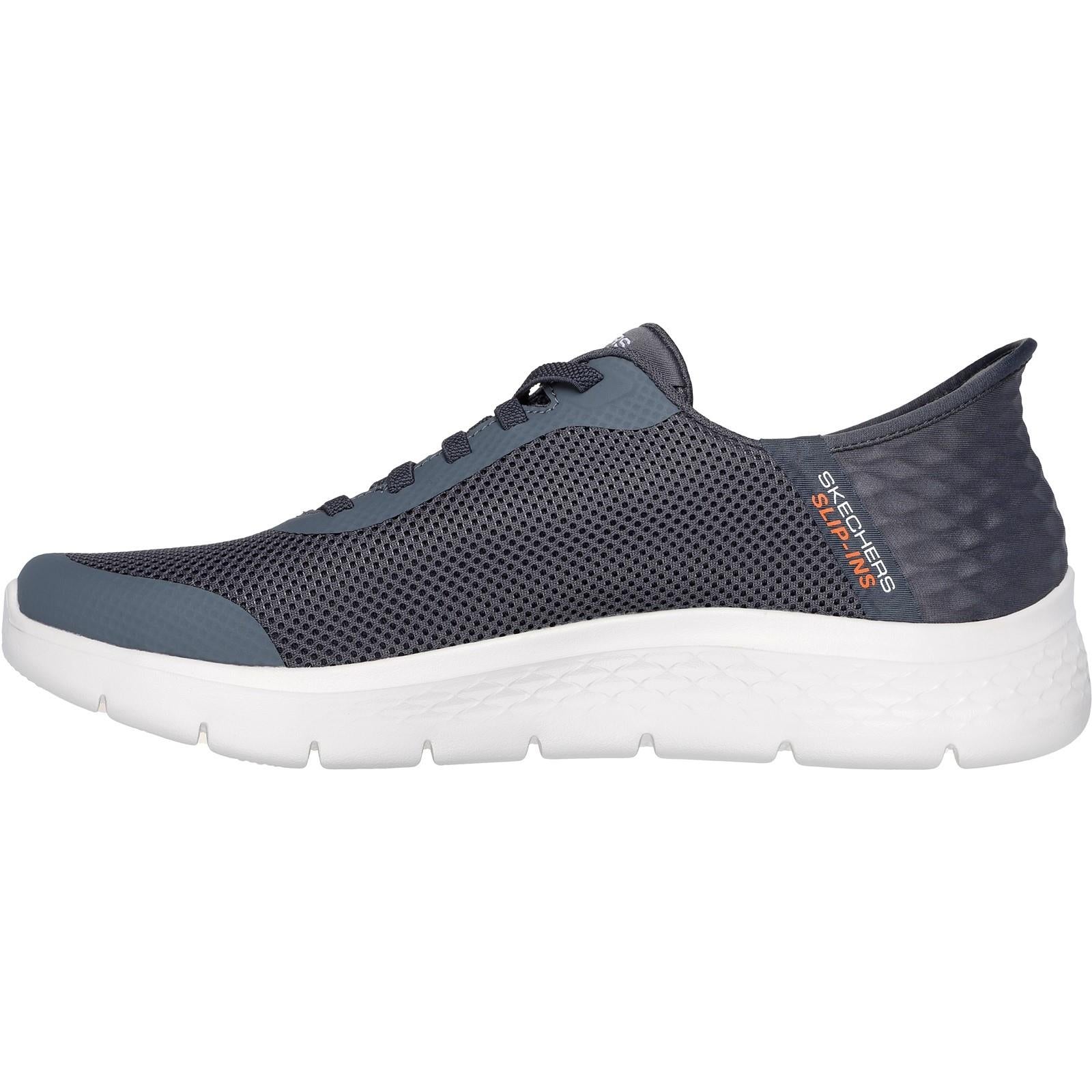 Men's Wide Fit Skechers 216324 Slip-ins Go Walk Flex Hands Up Trainers - Image 11