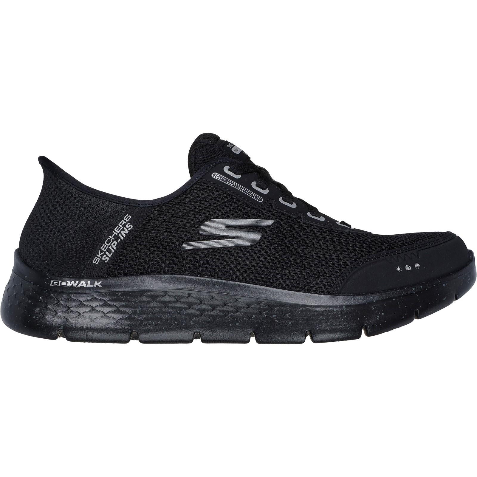 Men's Wide Fit Skechers 216330 Slip-ins Go Walk Flex 100% Waterproof Trainers - Image 2