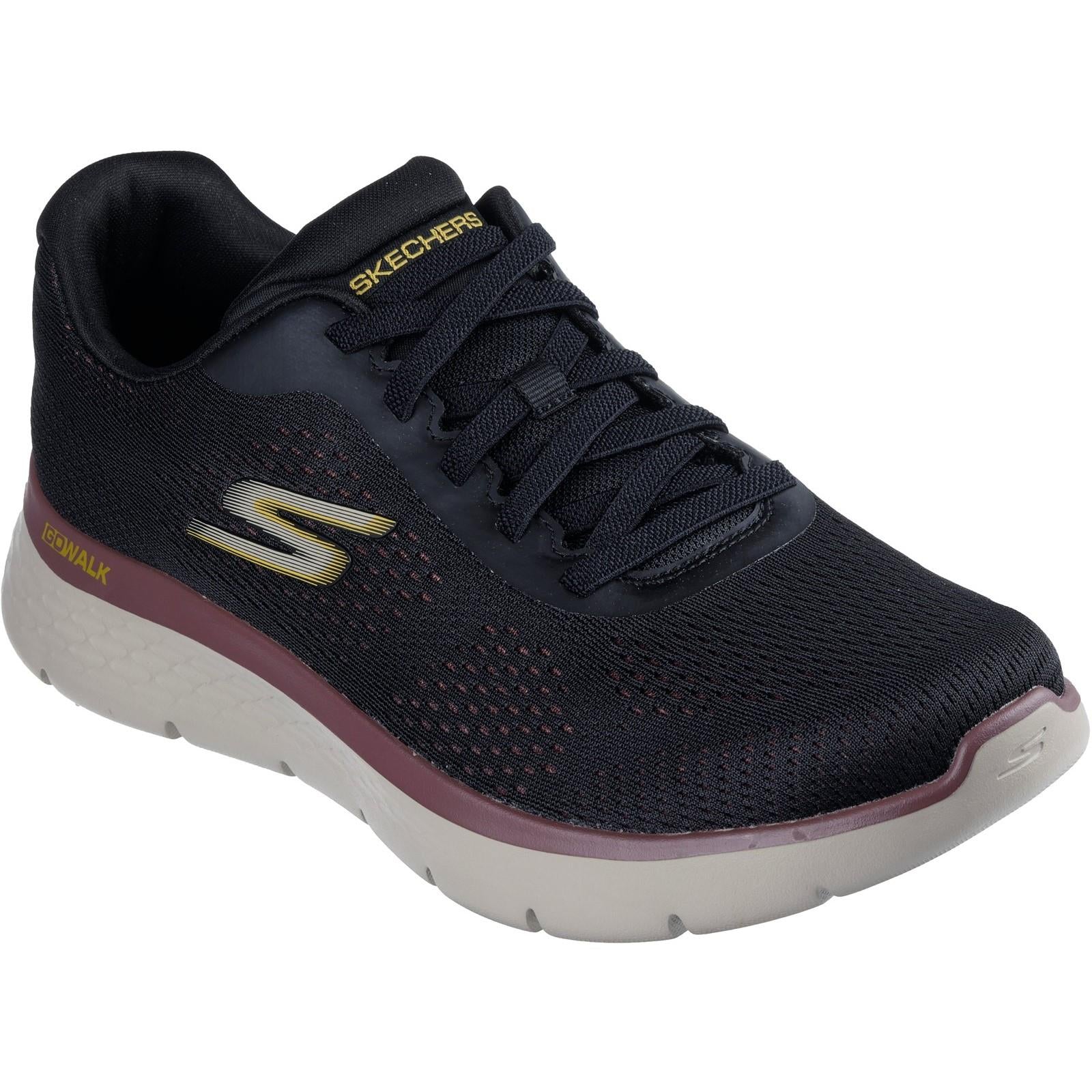 Men's Wide Fit Skechers 216479 Go Walk Flex Brennen Trainers - Image 3