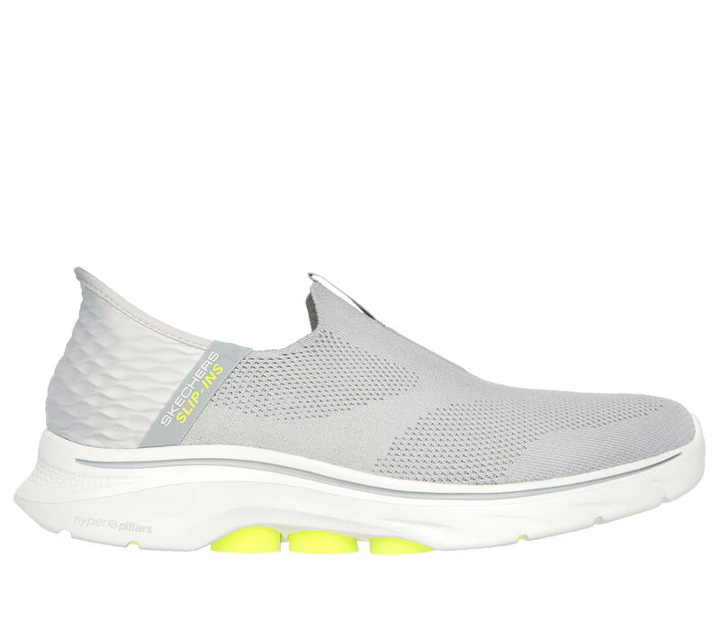 Men's Wide Fit Skechers 216641 Slip-ins Go Walk 7 Easy On 2 Trainers - Image 14