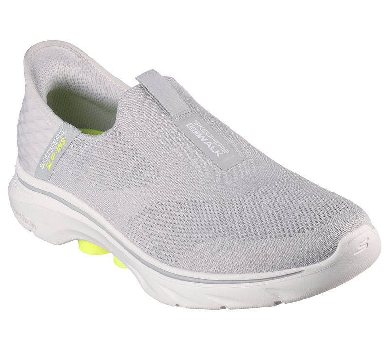 Men's Wide Fit Skechers 216641 Slip-ins Go Walk 7 Easy On 2 Trainers - Image 15