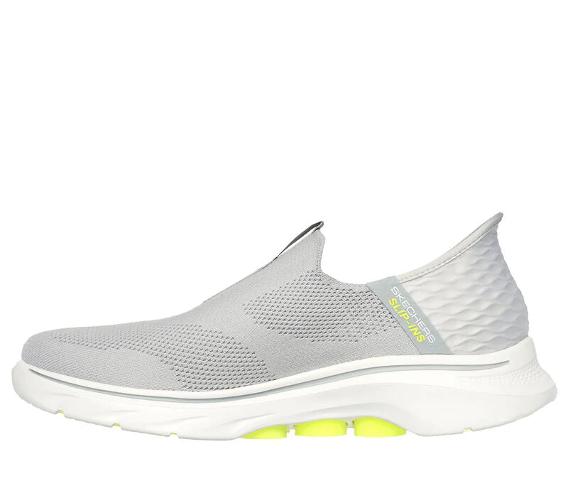 Men's Wide Fit Skechers 216641 Slip-ins Go Walk 7 Easy On 2 Trainers - Image 16