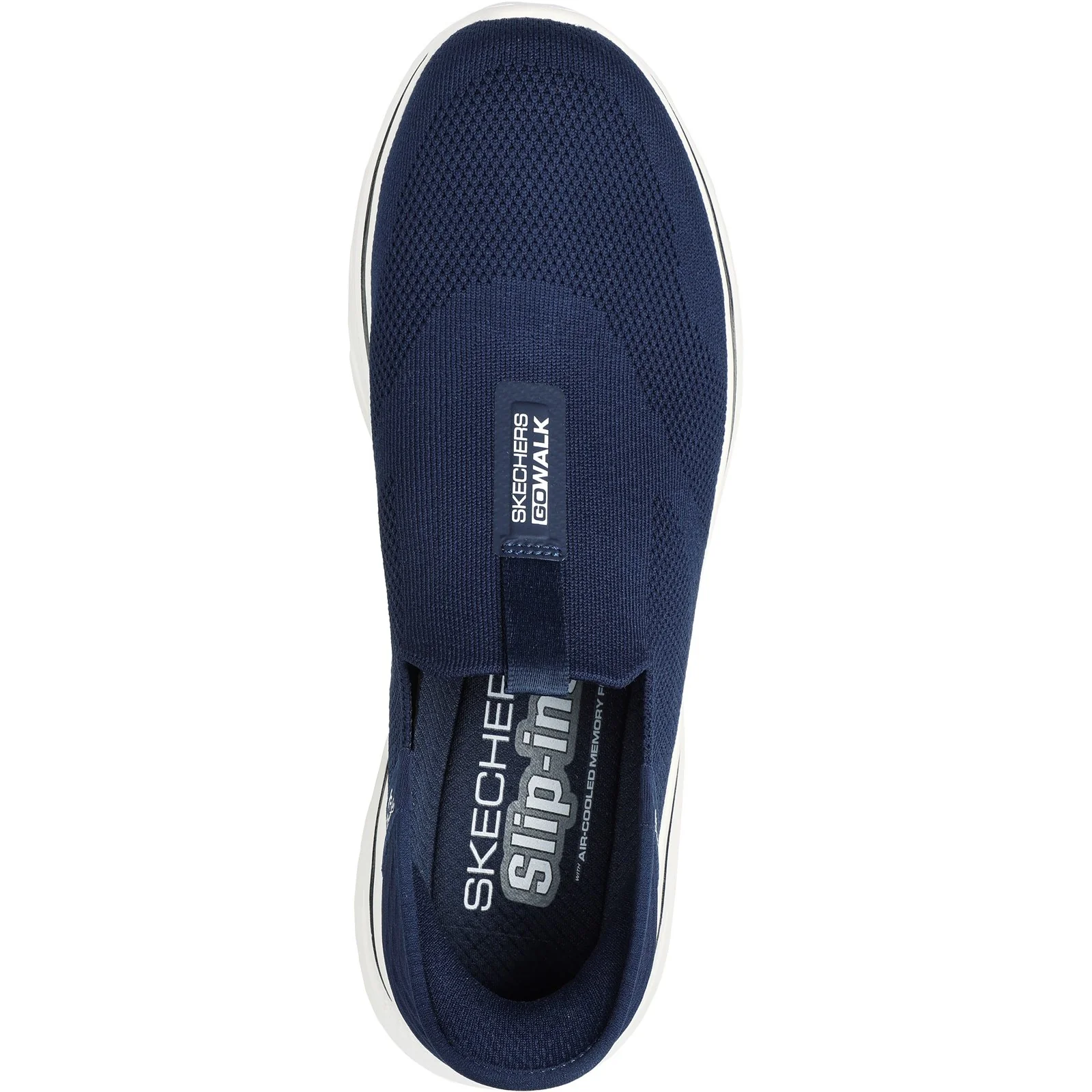 Men's Wide Fit Skechers 216641 Slip-ins Go Walk 7 Easy On 2 Trainers - Image 5