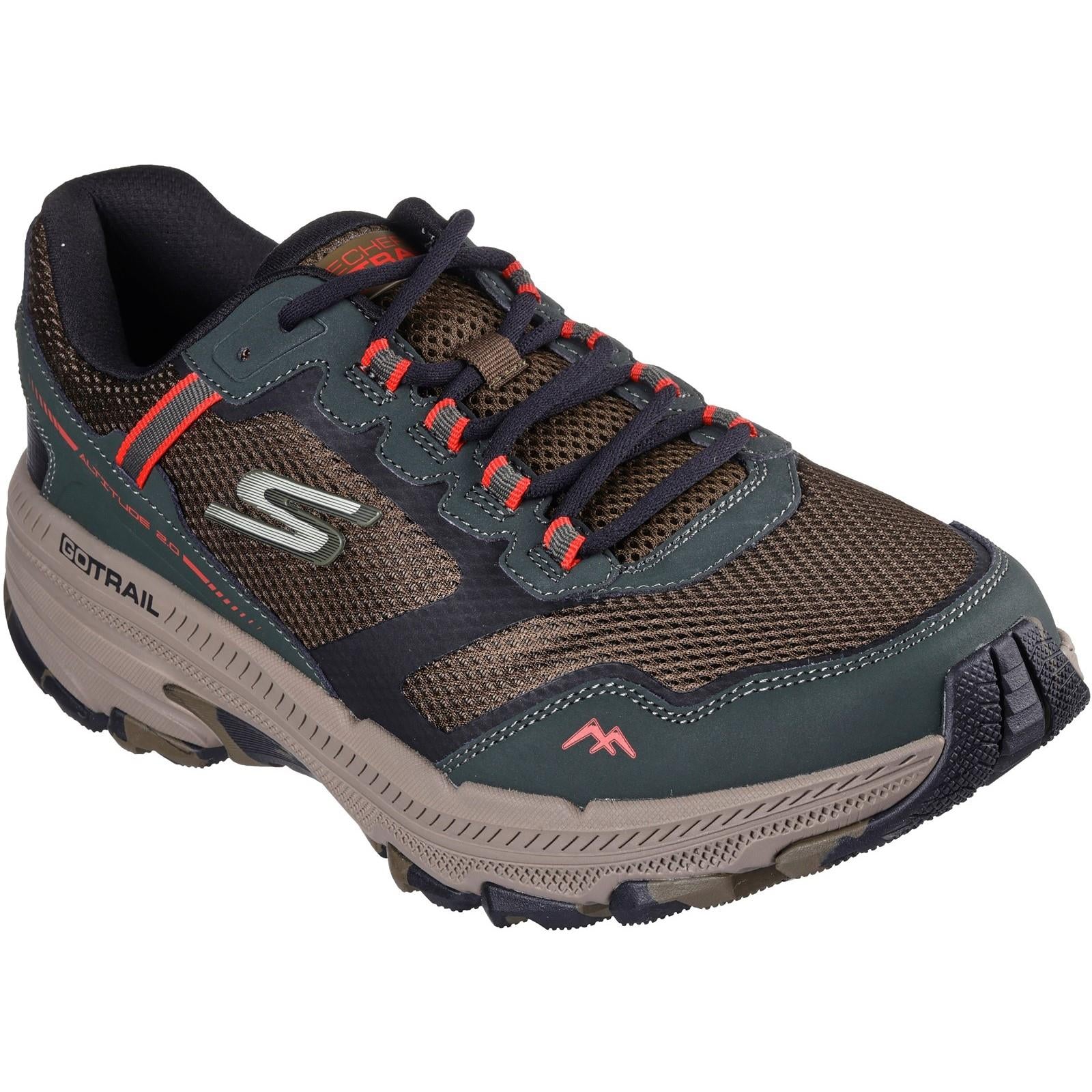 Men's Wide Fit Skechers 220754 Go Run Trail Altitude 2.0 Trainers - Image 3