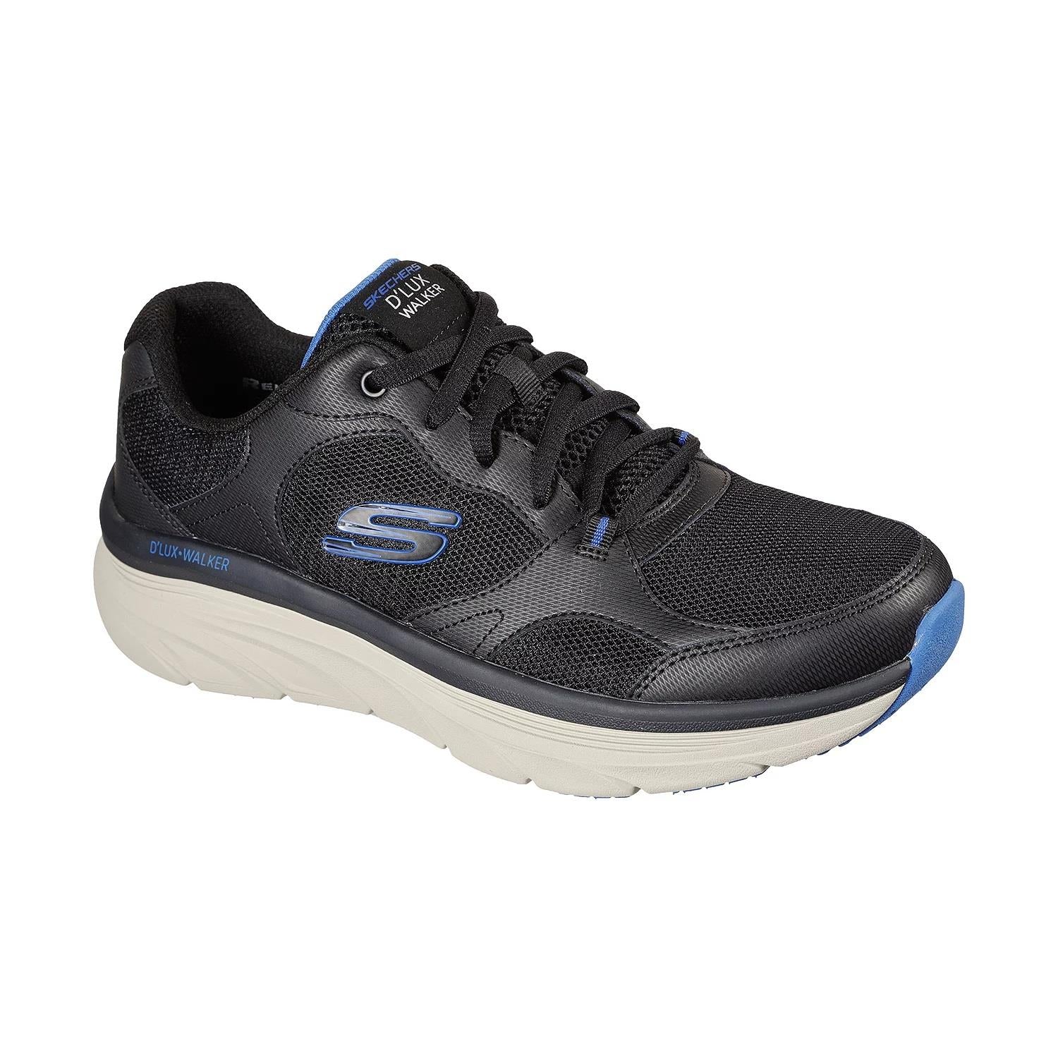 Men's Wide Fit Skechers 232260 D'lux Mainstream Walking Trainers - Image 3