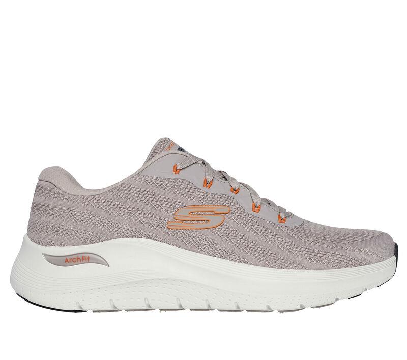 Men's Wide Fit Skechers 232701 Arch Fit 2.0 Road Wave Walking Trainers - Image 2