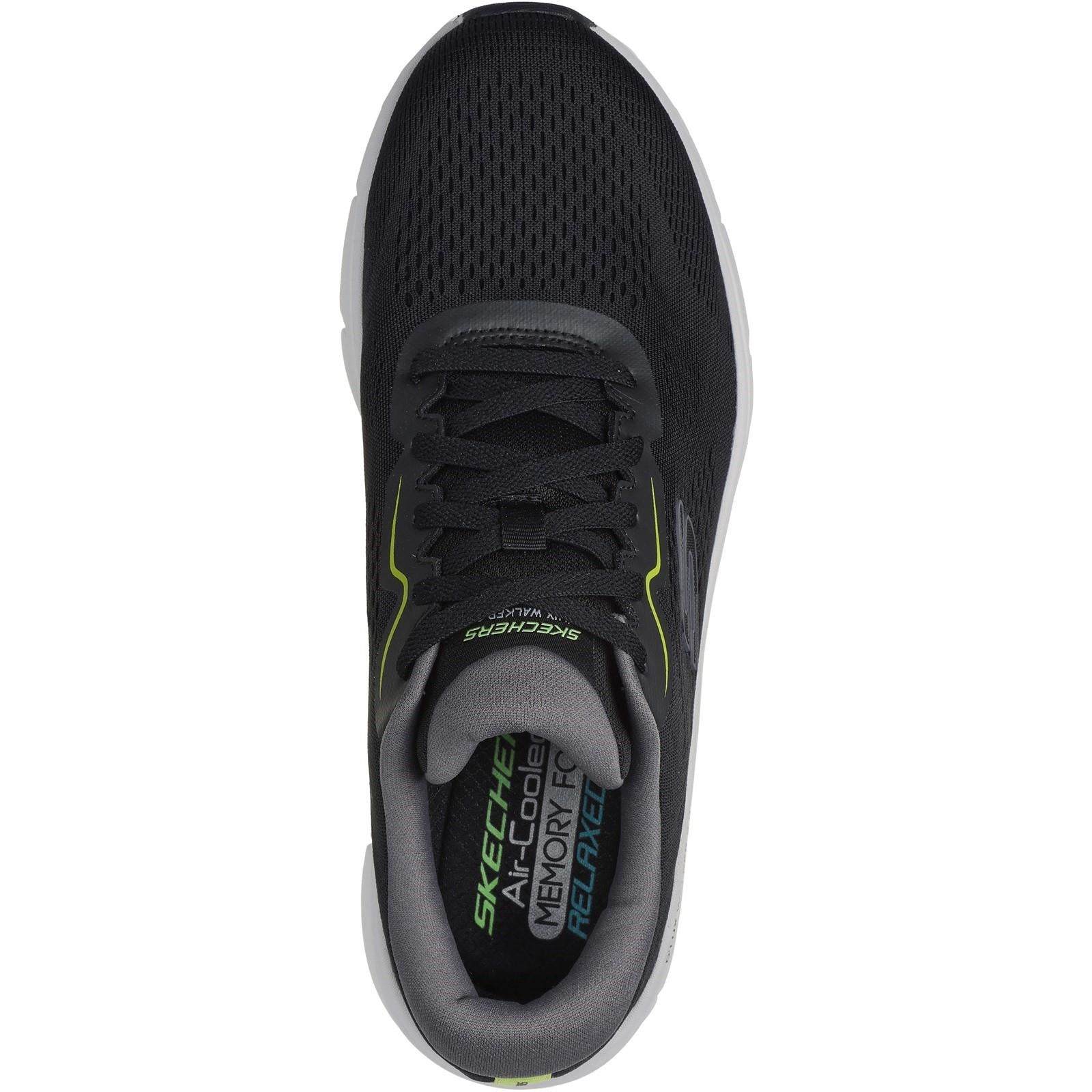 Men's Wide Fit Skechers 232714 D'lux Walker 2.0 Swave Trainers - Image 4