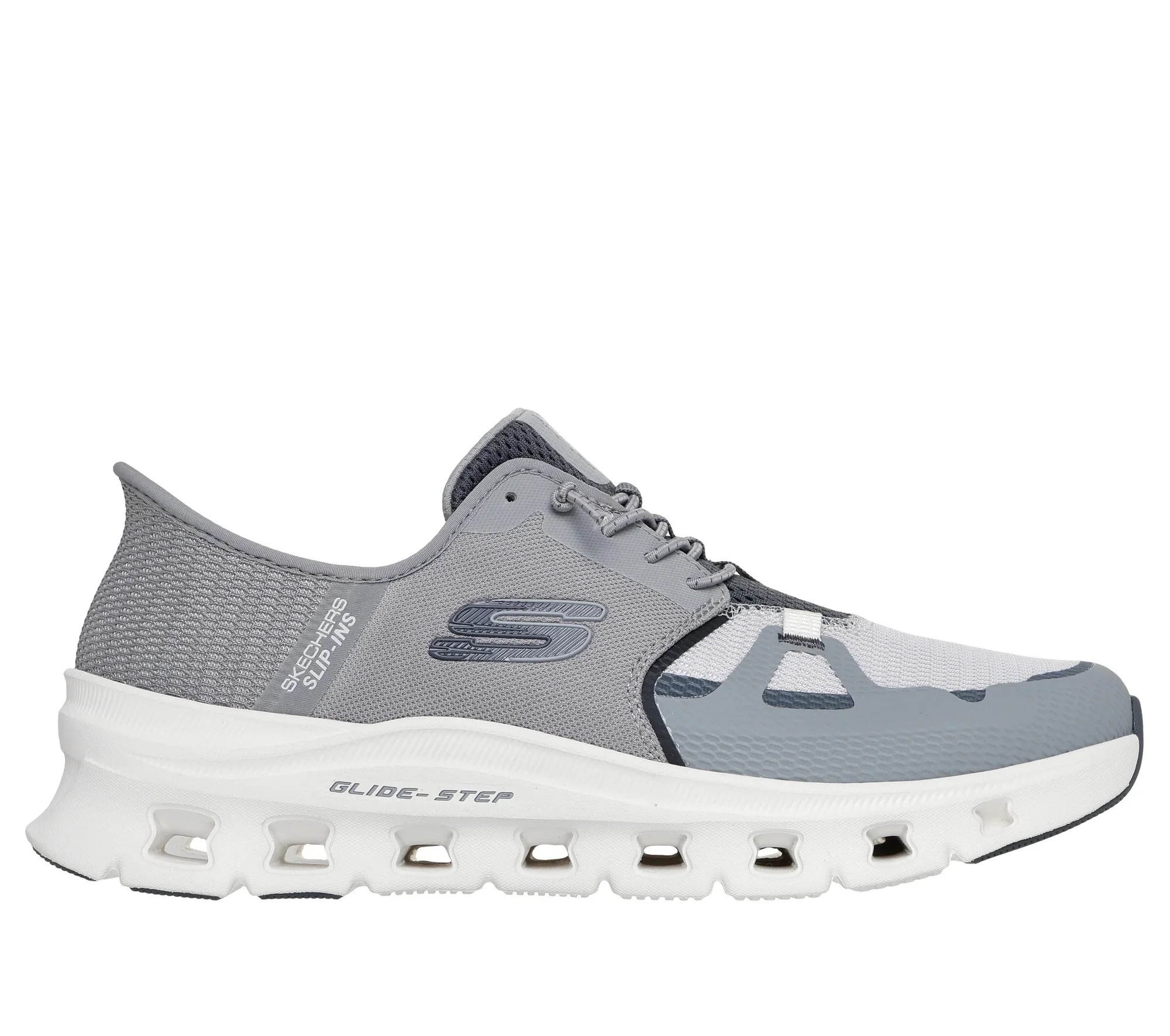 Men's Wide Fit Skechers 232930W Slip-ins Glide Step Pro Trainers - Image 2