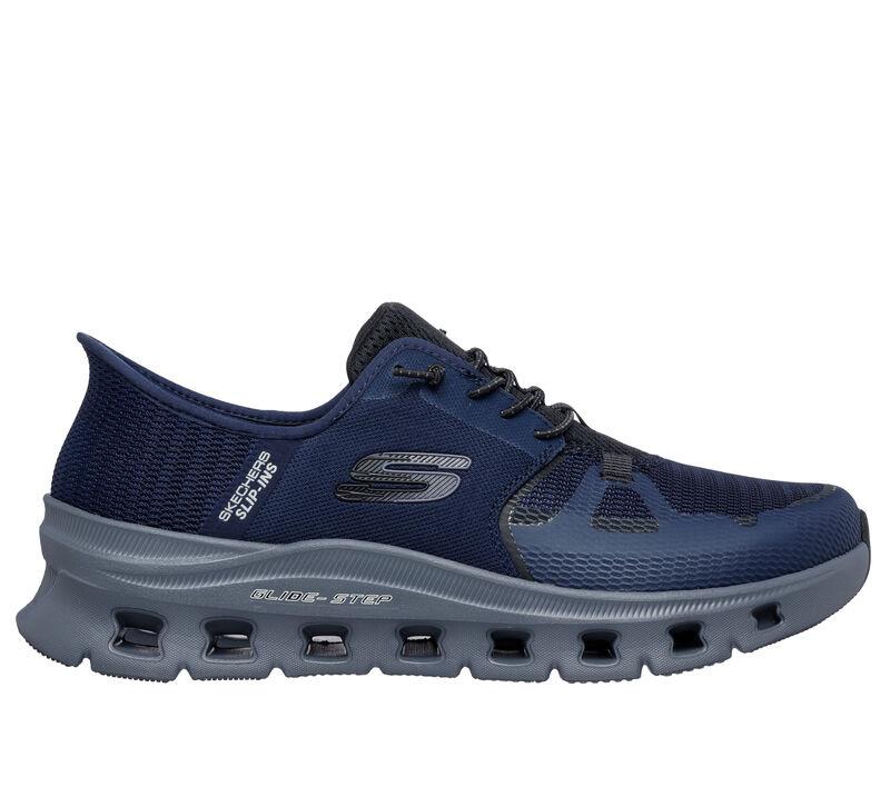 Men's Wide Fit Skechers 232930W Slip-ins Glide Step Pro Trainers - Image 8