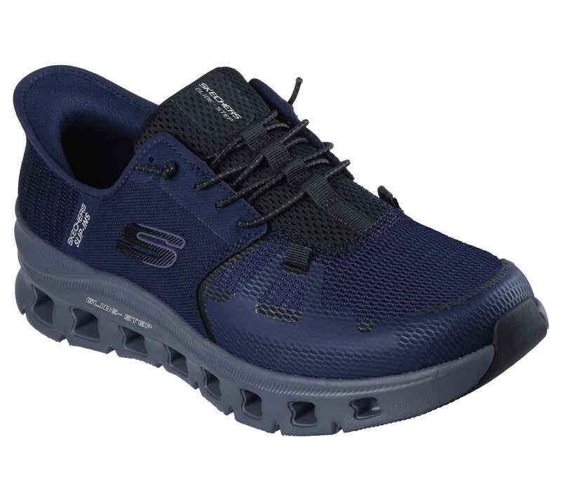 Men's Wide Fit Skechers 232930W Slip-ins Glide Step Pro Trainers - Image 9