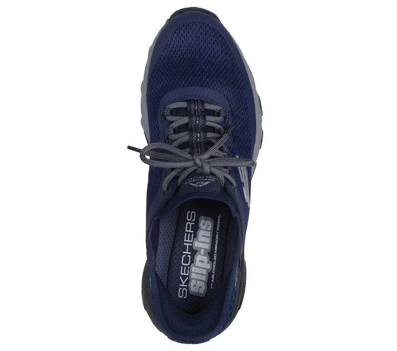Men's Wide Fit Skechers 237309 Slip-ins Max Protect Assembly Trainers - Image 10