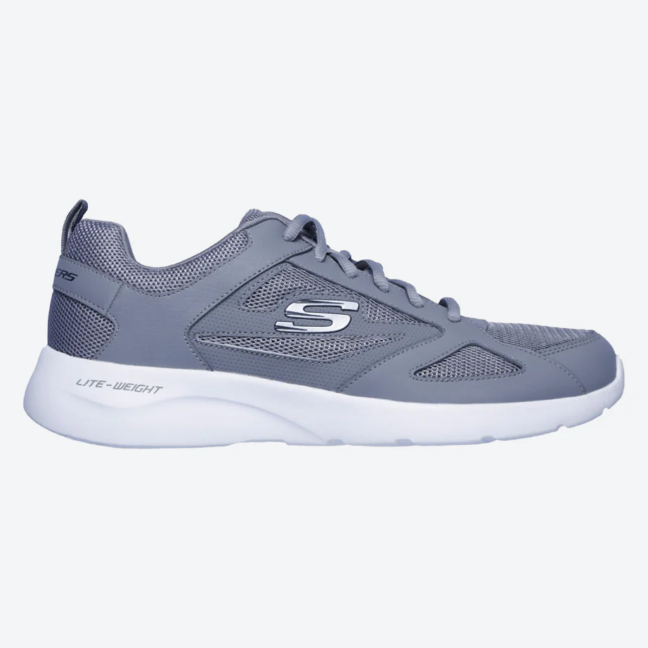 Men's Wide Fit Skechers 58363 Dynamight 2.0 Fallford Trainers - Image 13