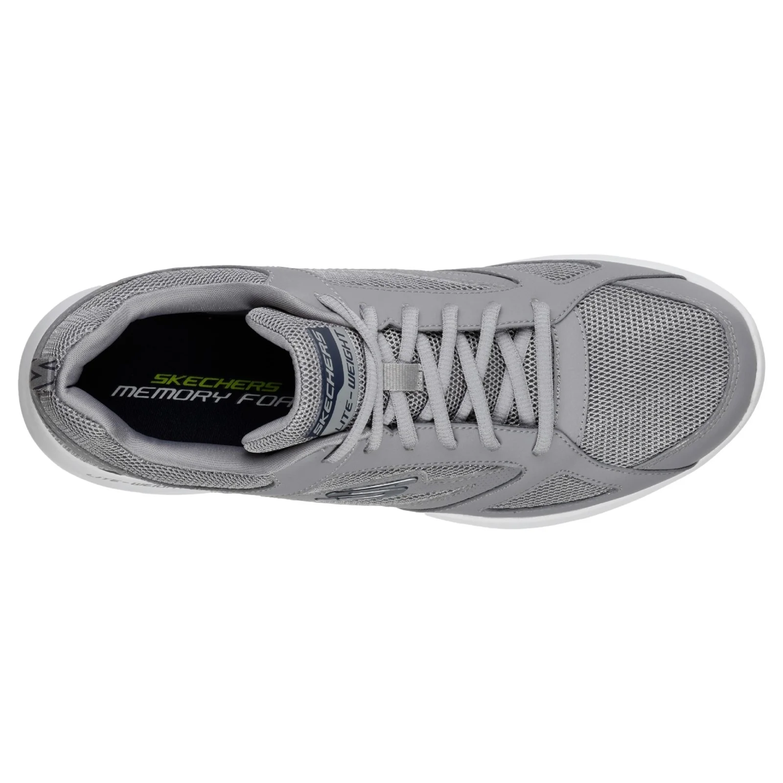 Men's Wide Fit Skechers 58363 Dynamight 2.0 Fallford Trainers - Image 18