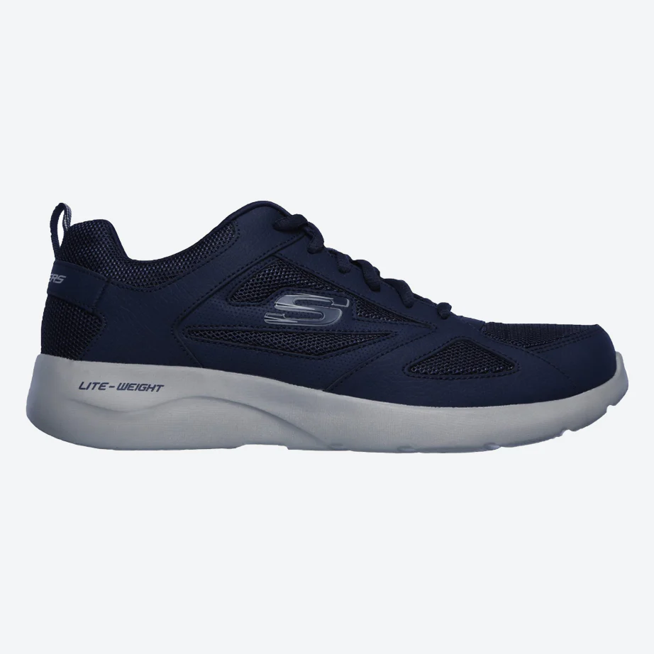 Men's Wide Fit Skechers 58363 Dynamight 2.0 Fallford Trainers - Image 7