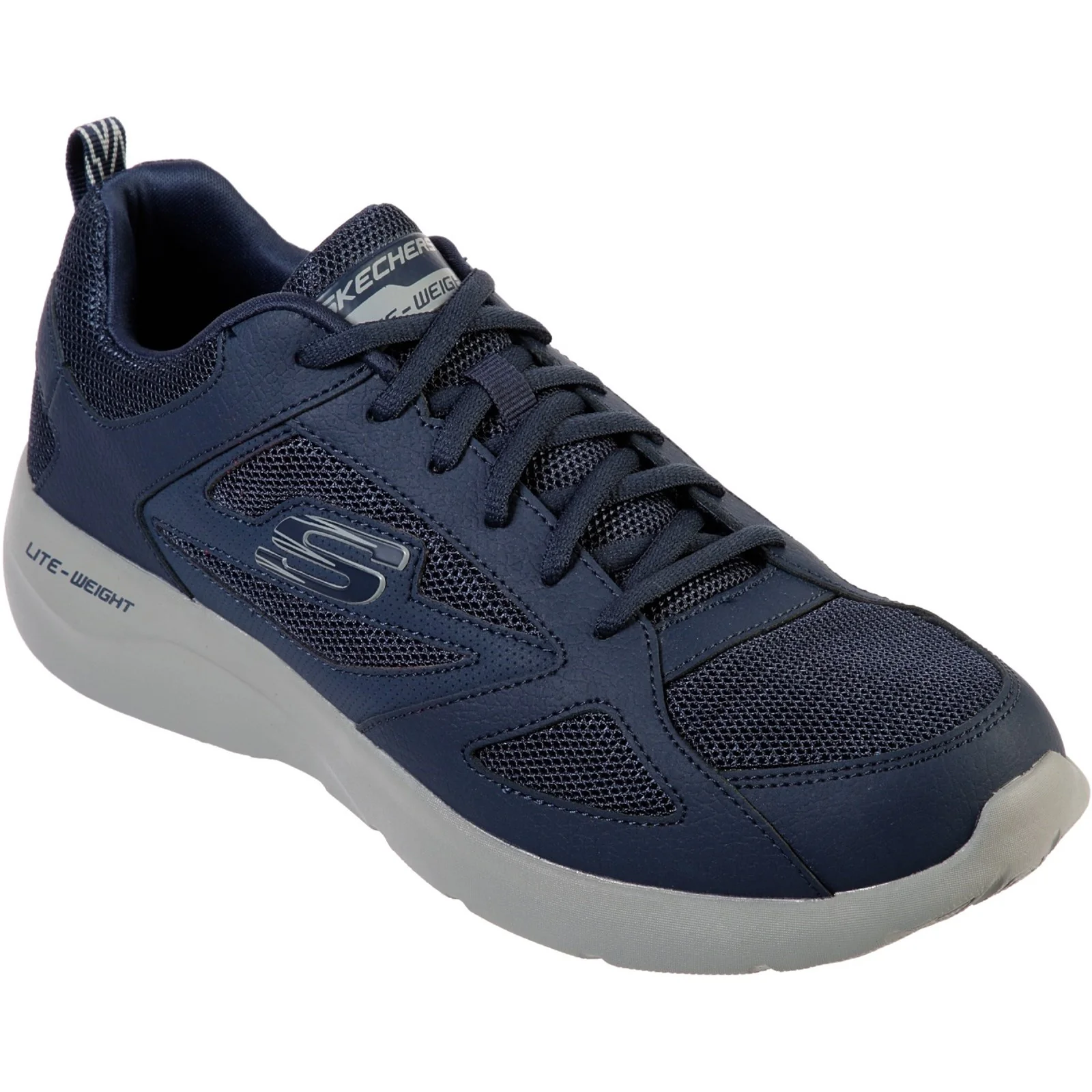 Men's Wide Fit Skechers 58363 Dynamight 2.0 Fallford Trainers - Image 9