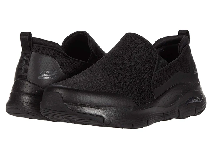 Mens Wide Fit Skechers Arch Fit Banlin Shoes - Image 7