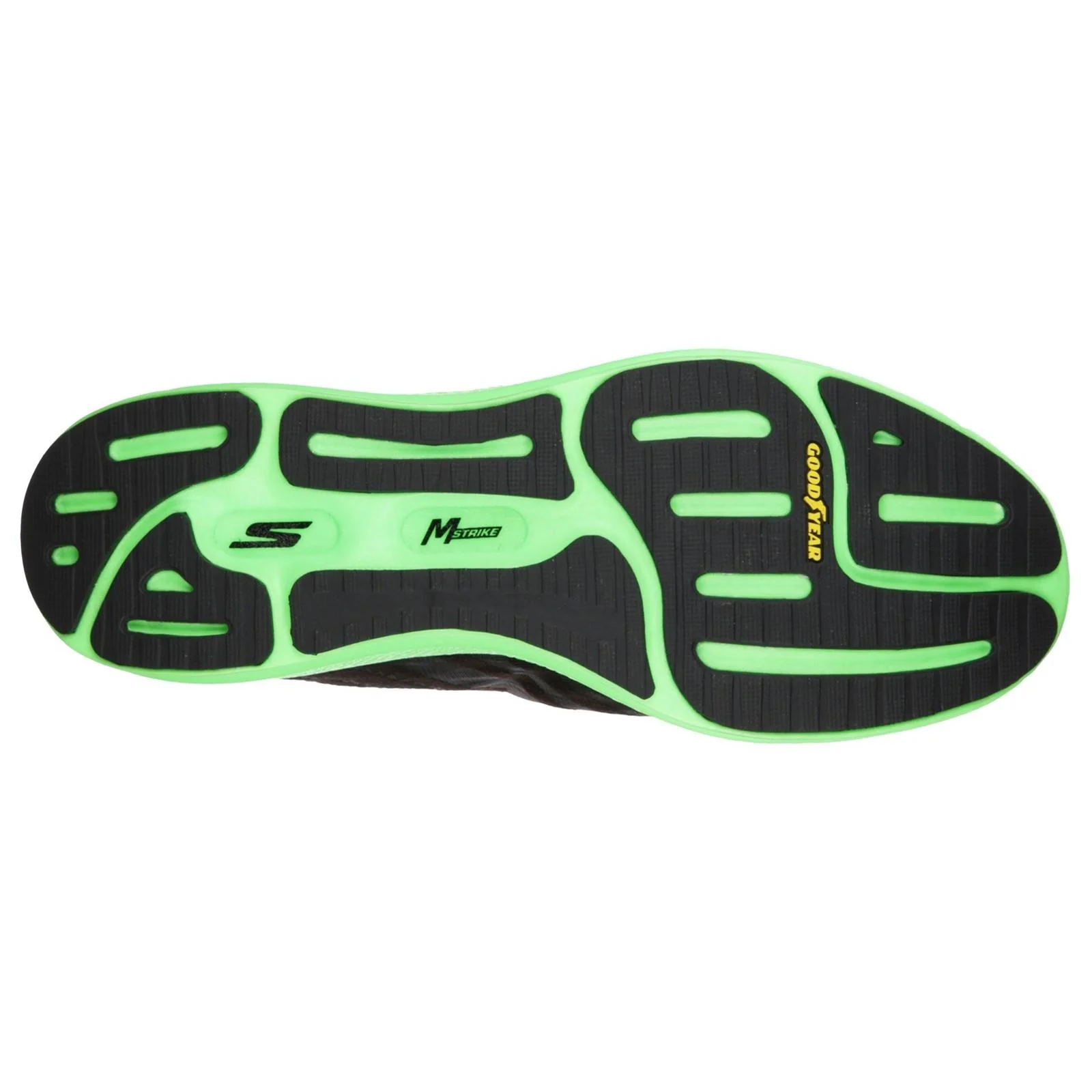 Men's Wide Fit Skechers Go Run Razor + Razor + Sports Trainers - Image 6