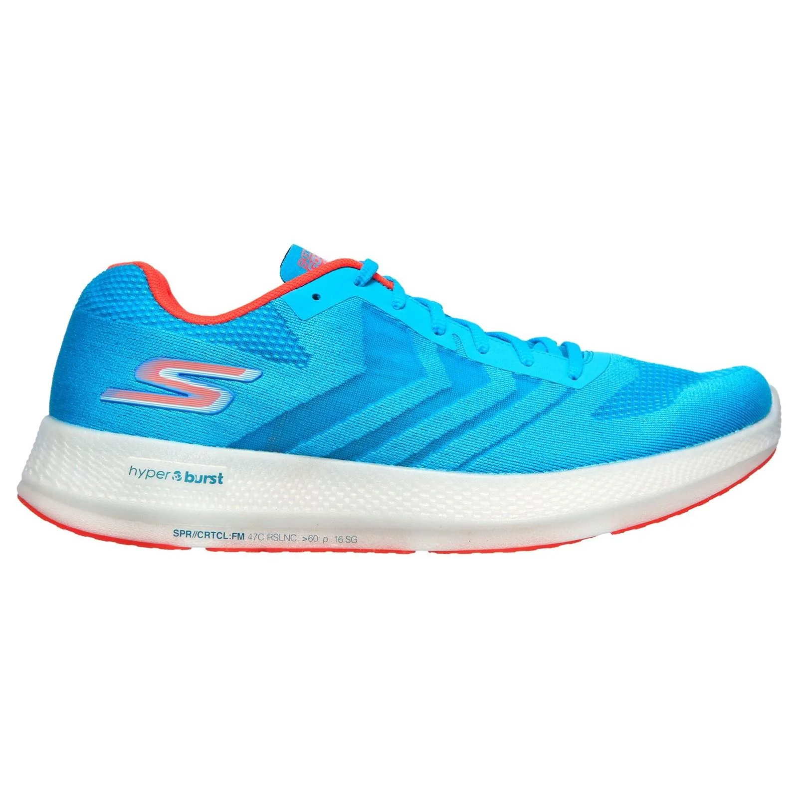 Men's Wide Fit Skechers Go Run Razor + Razor + Sports Trainers - Image 7