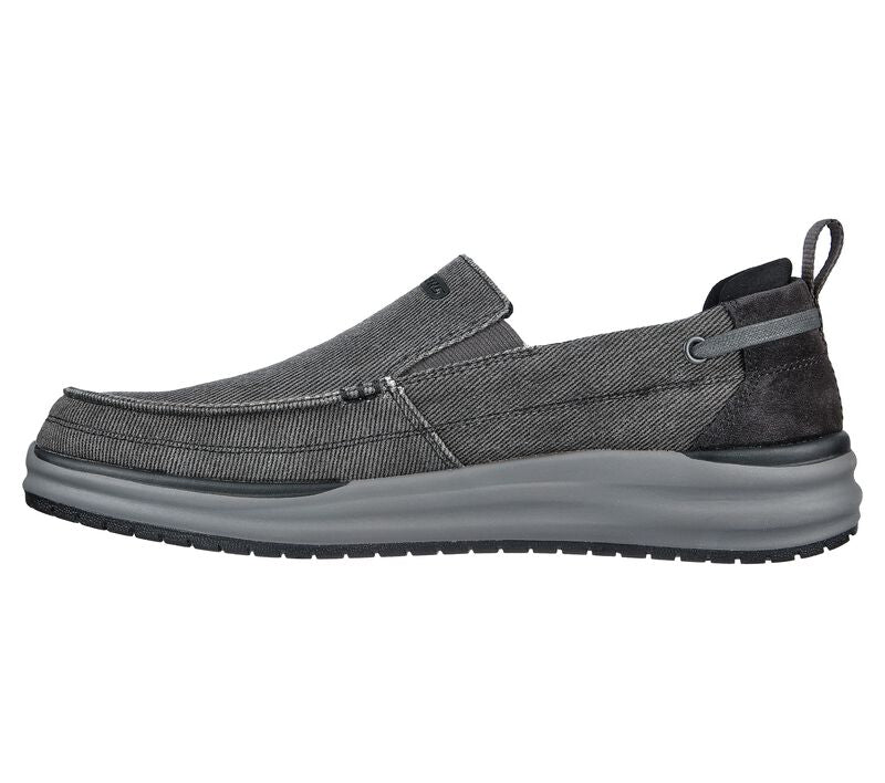 Men's Wide Fit Skechers Melo - Port Bow 204605 Arch Fit Trainers - Image 10