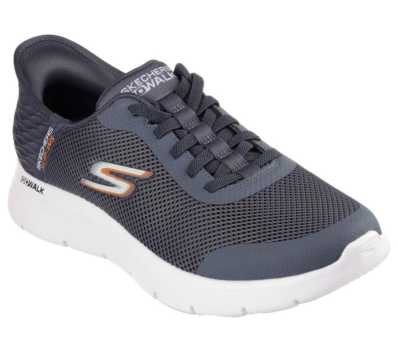 Men's Wide Fit Skechers Slip-ins 216324WW Go Walk Flex Trainers - Image 3