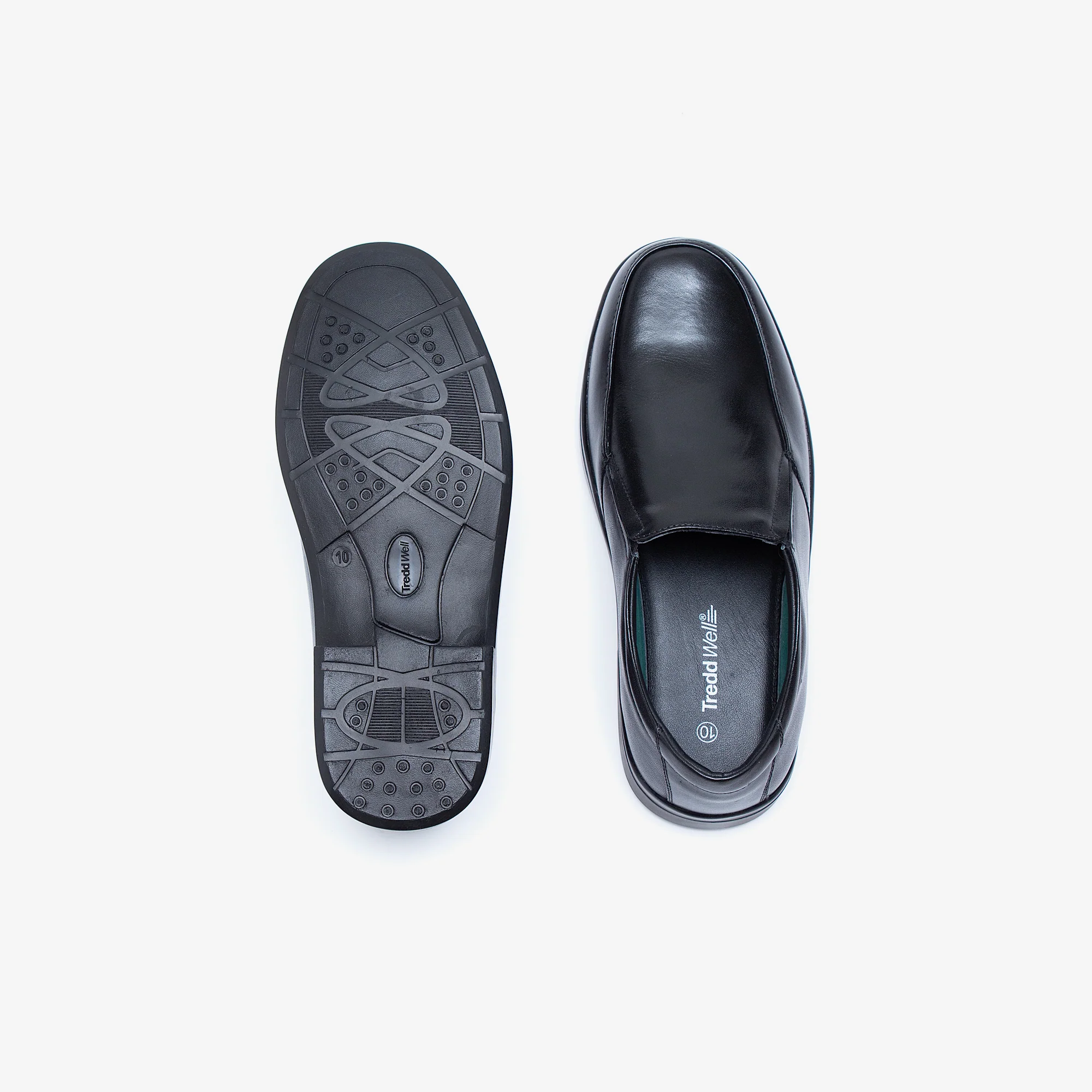 Mens Wide Fit Tredd Well Camelot Shoes - Image 11