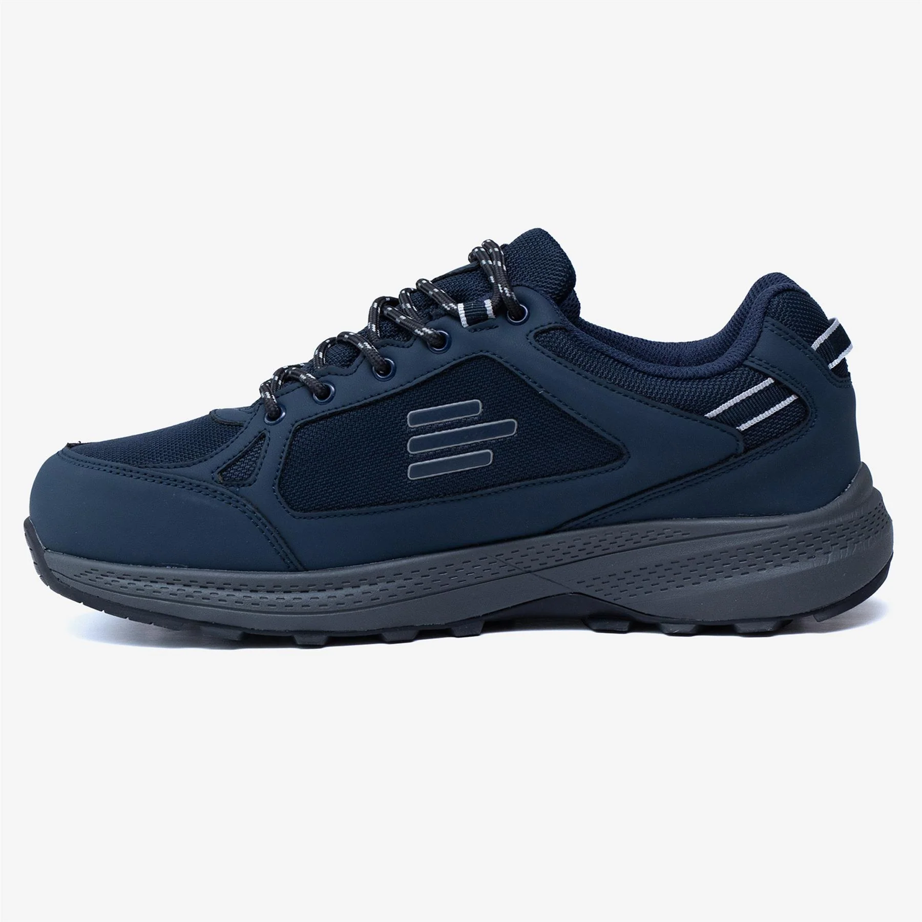 Men's Wide Fit Tredd Well Cloud Walk Trainers - Navy - Image 4