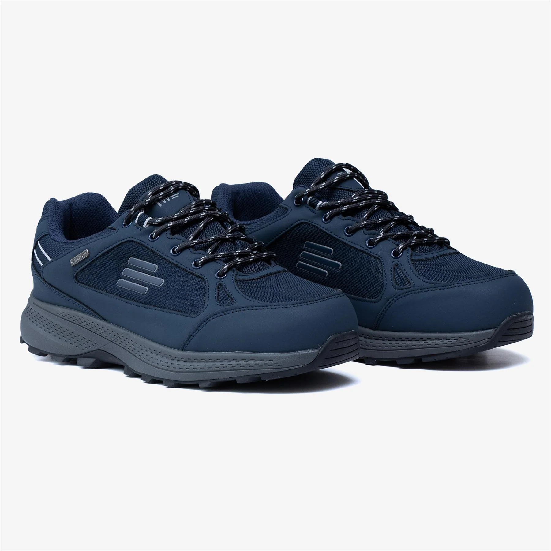 Men's Wide Fit Tredd Well Cloud Walk Trainers - Navy - Image 6