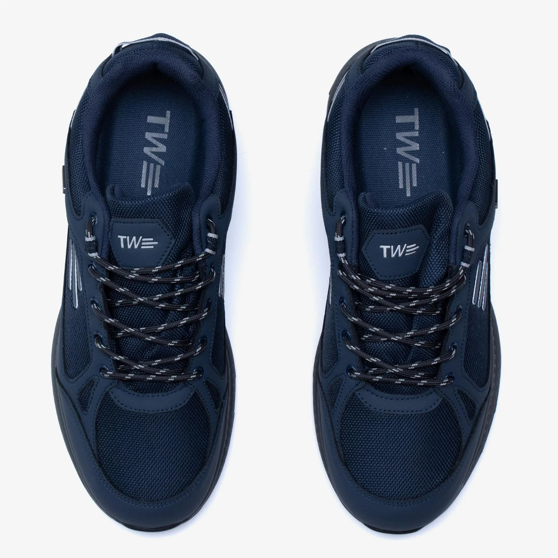 Men's Wide Fit Tredd Well Cloud Walk Trainers - Navy - Image 7