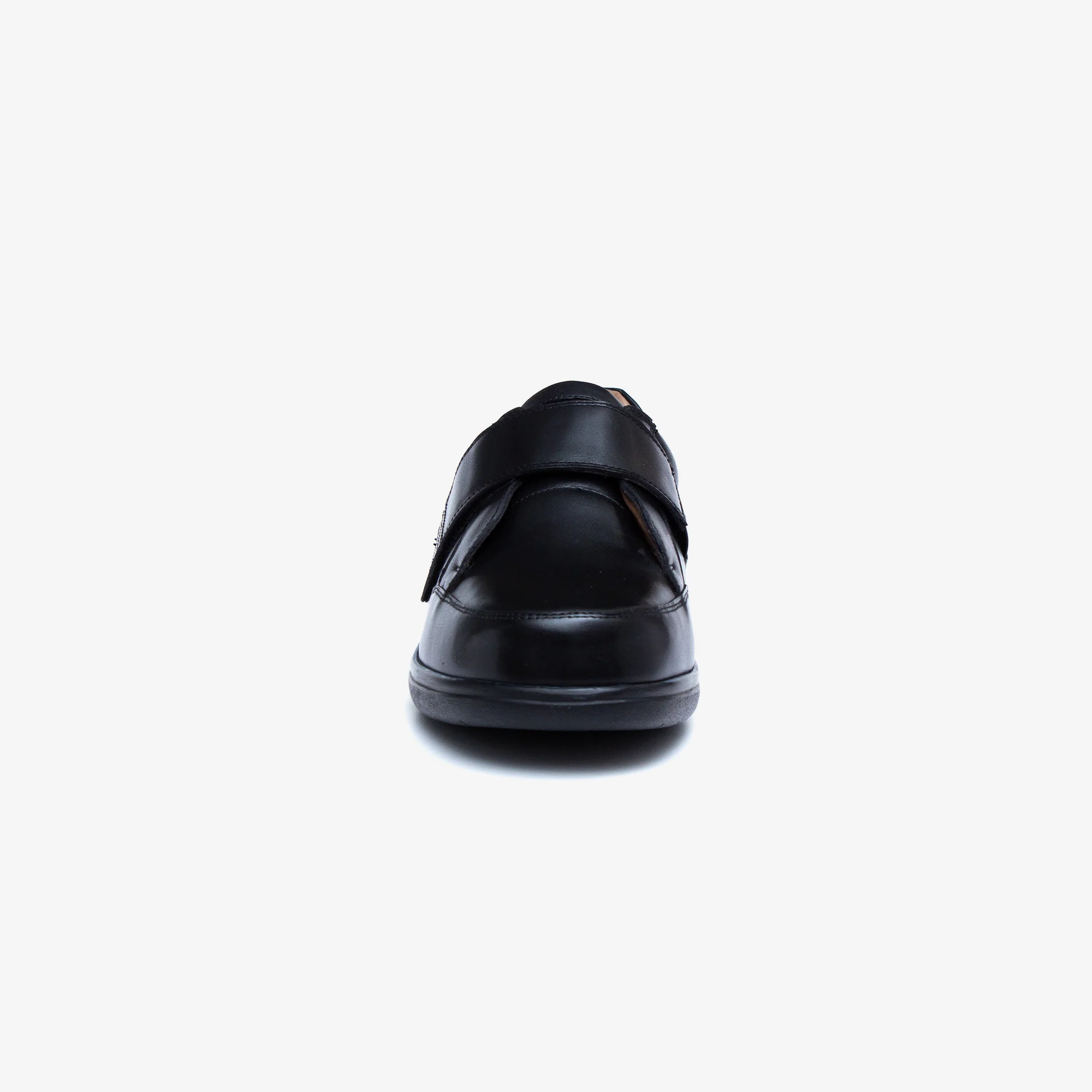 Mens Wide Fit Tredd Well Phoenix Velcro Shoes - Black - Image 4