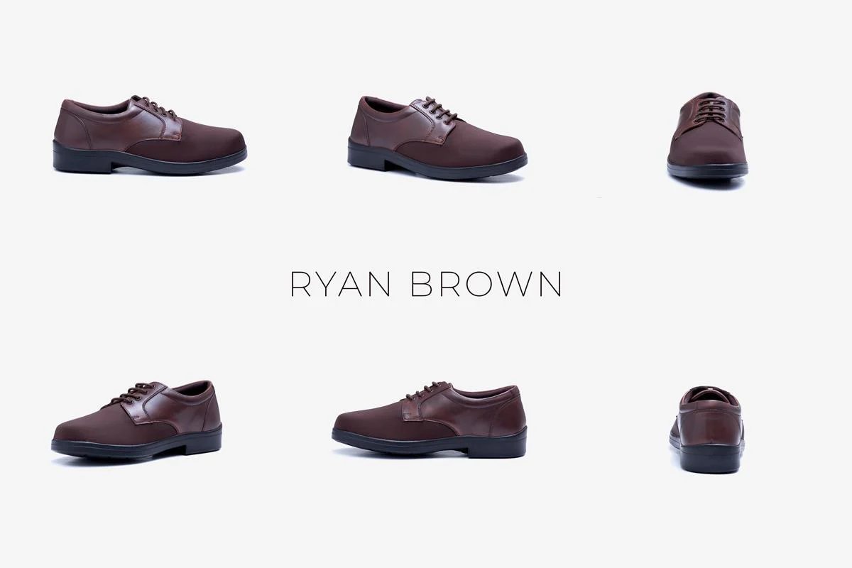 Mens Wide Fit Tredd Well Ryan Lace Up Shoes - Image 19