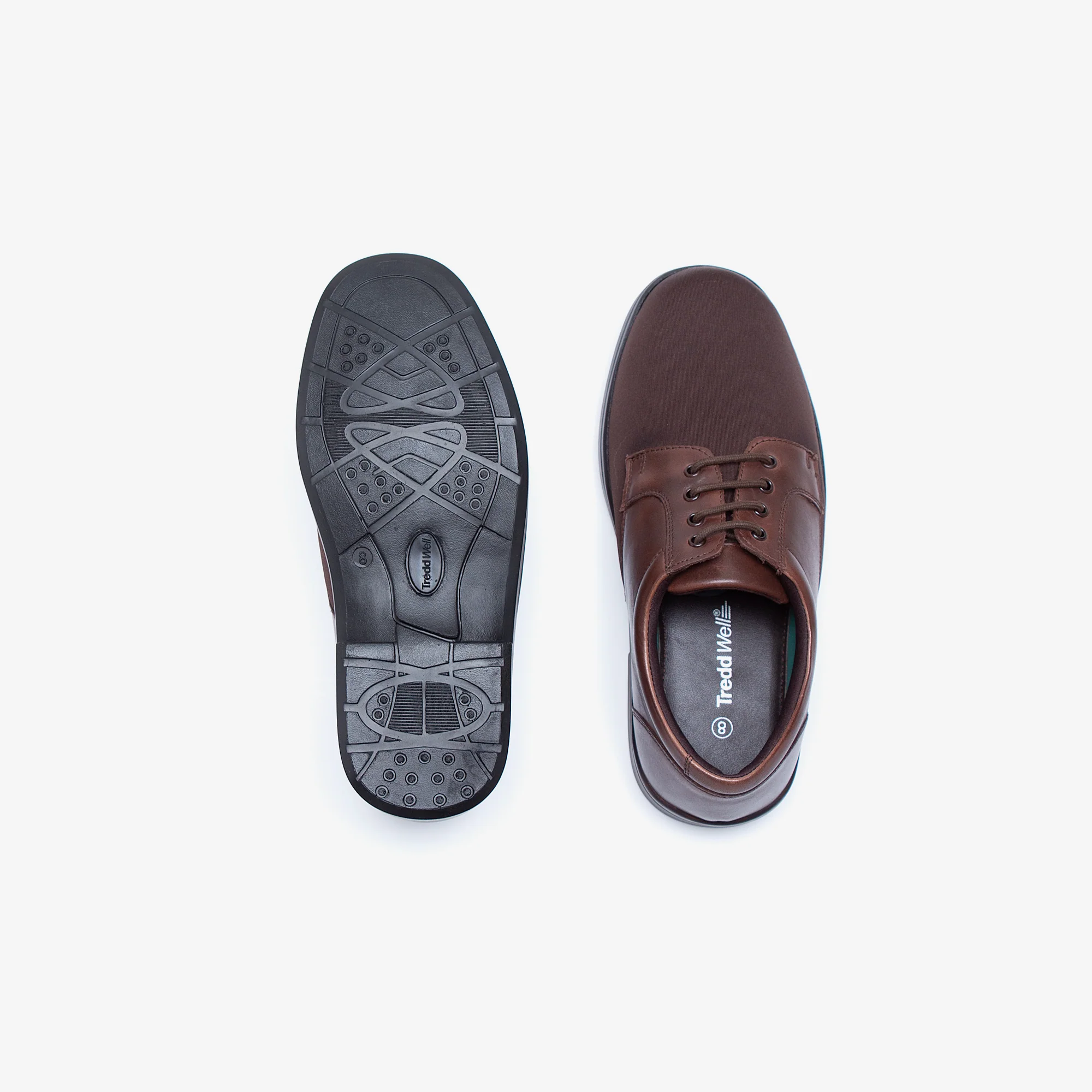 Mens Wide Fit Tredd Well Ryan Lace Up Shoes - Image 22
