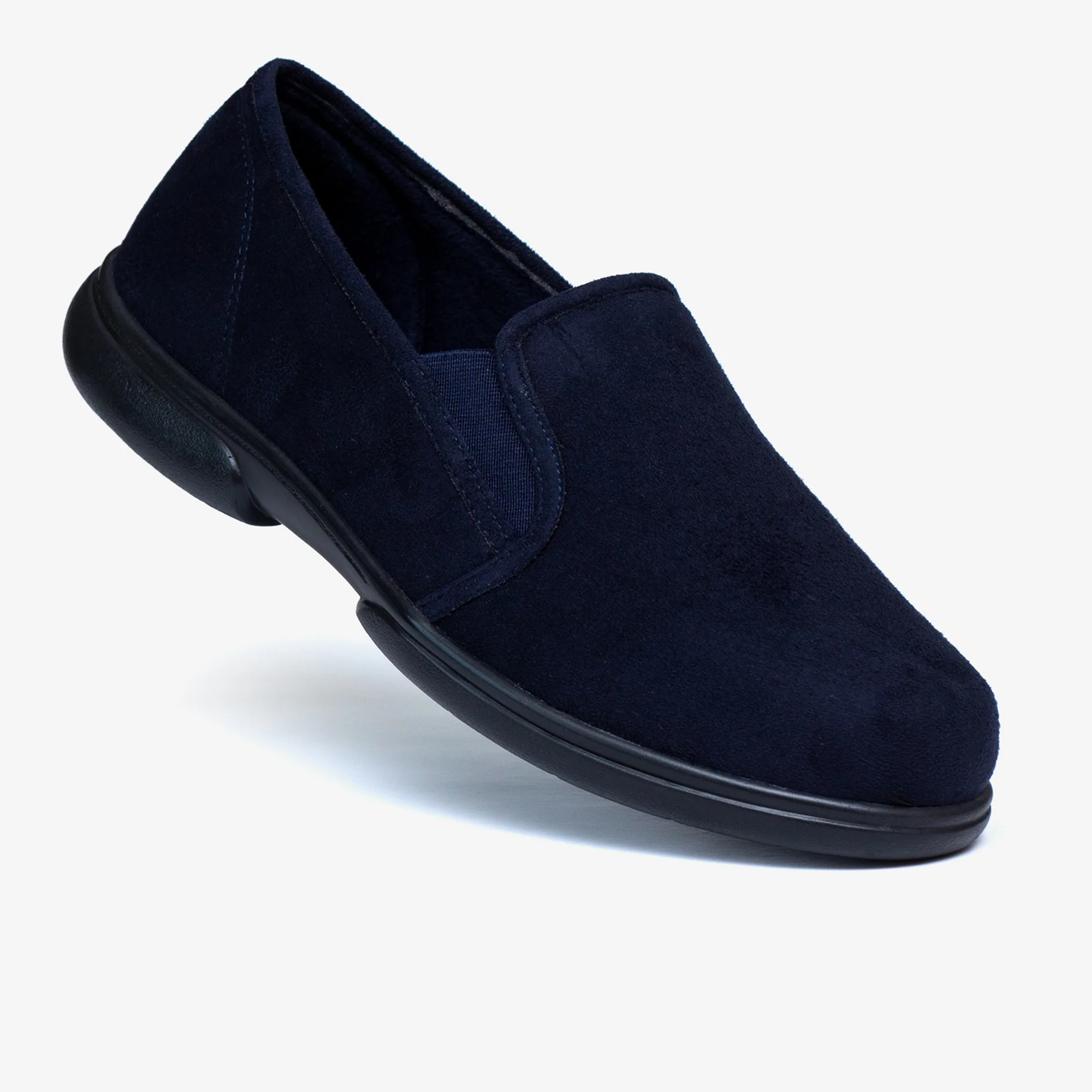 Mens Wide Fit Tredd Well Seth Slip On Slippers - Image 12