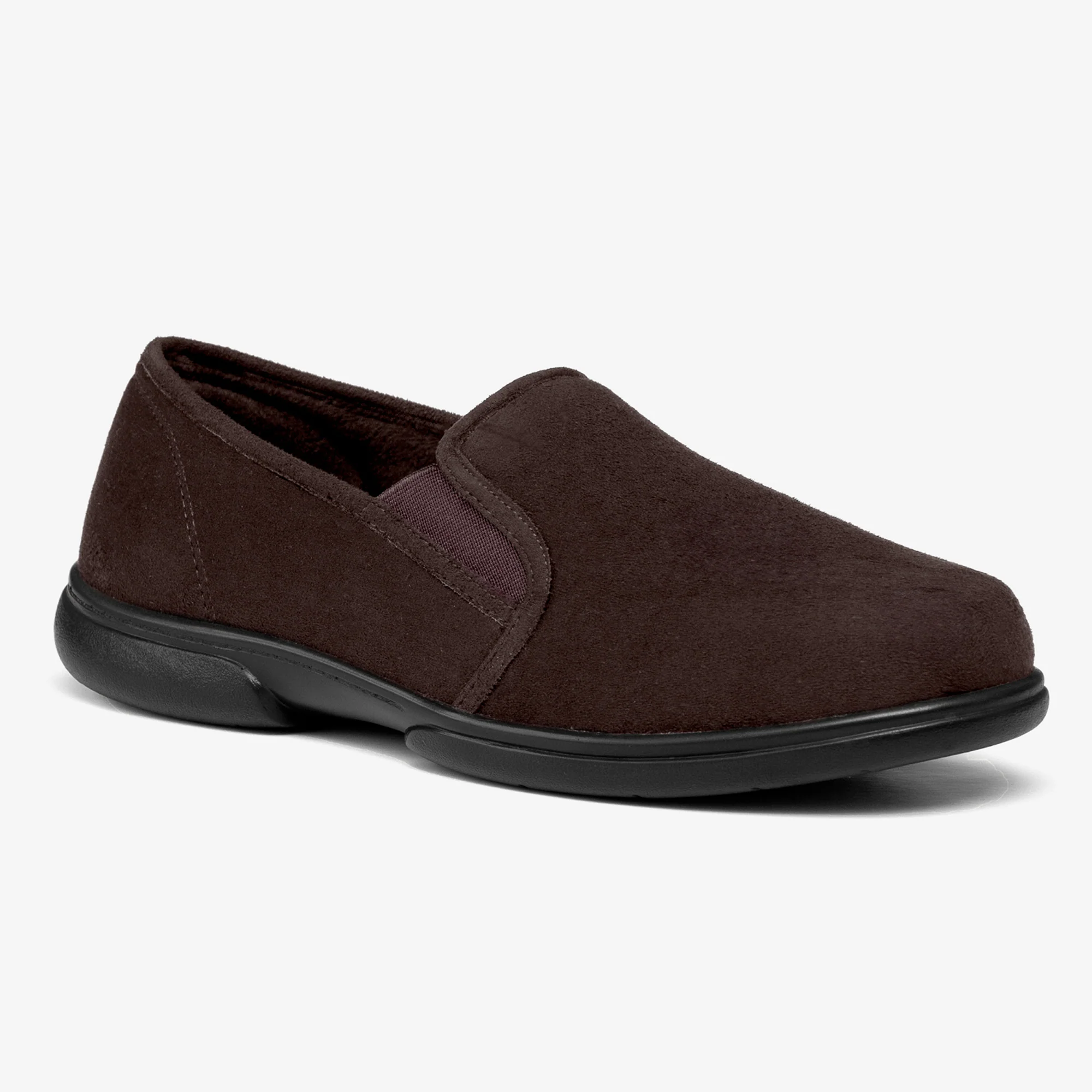 Mens Wide Fit Tredd Well Seth Slip On Slippers - Image 16