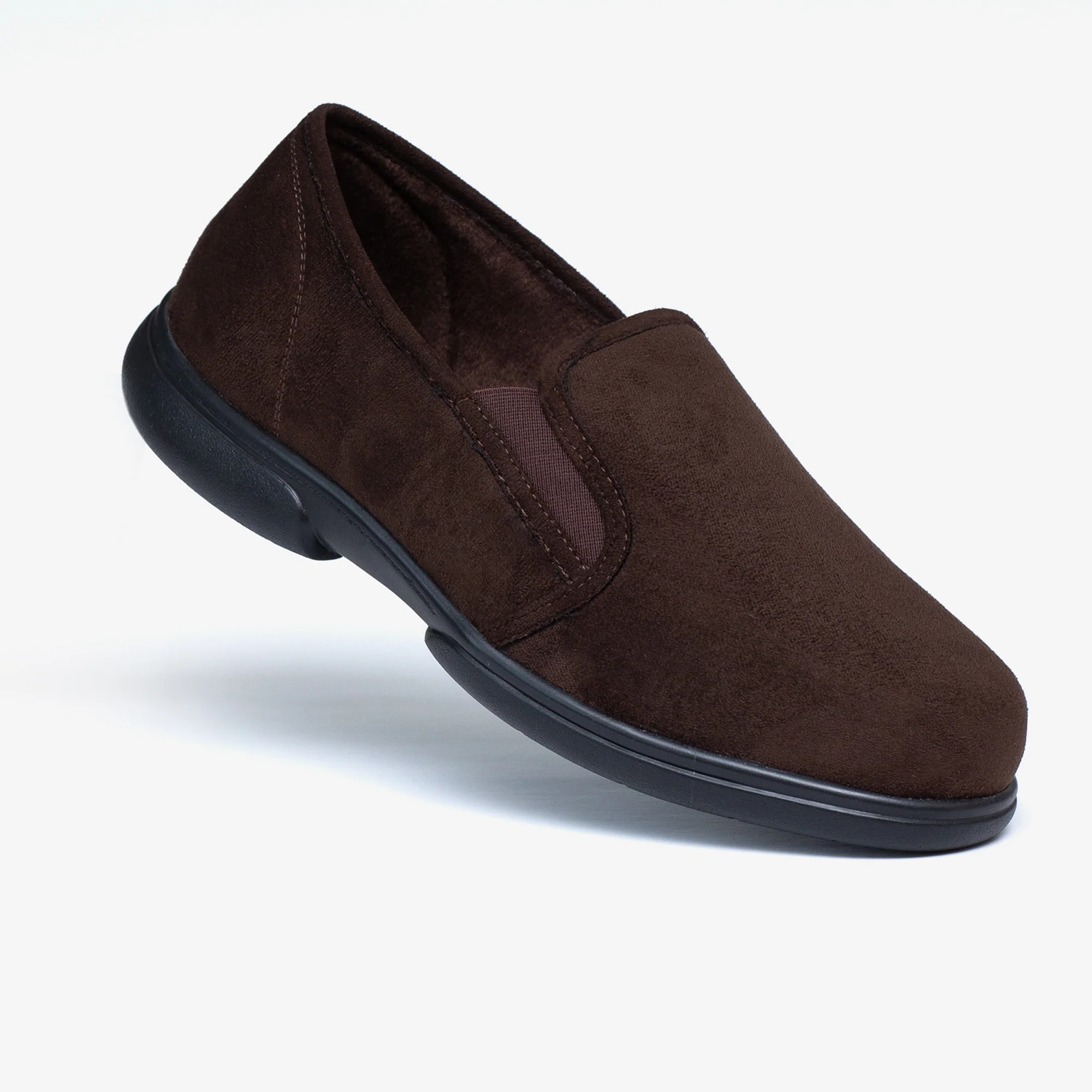 Mens Wide Fit Tredd Well Seth Slip On Slippers - Image 17