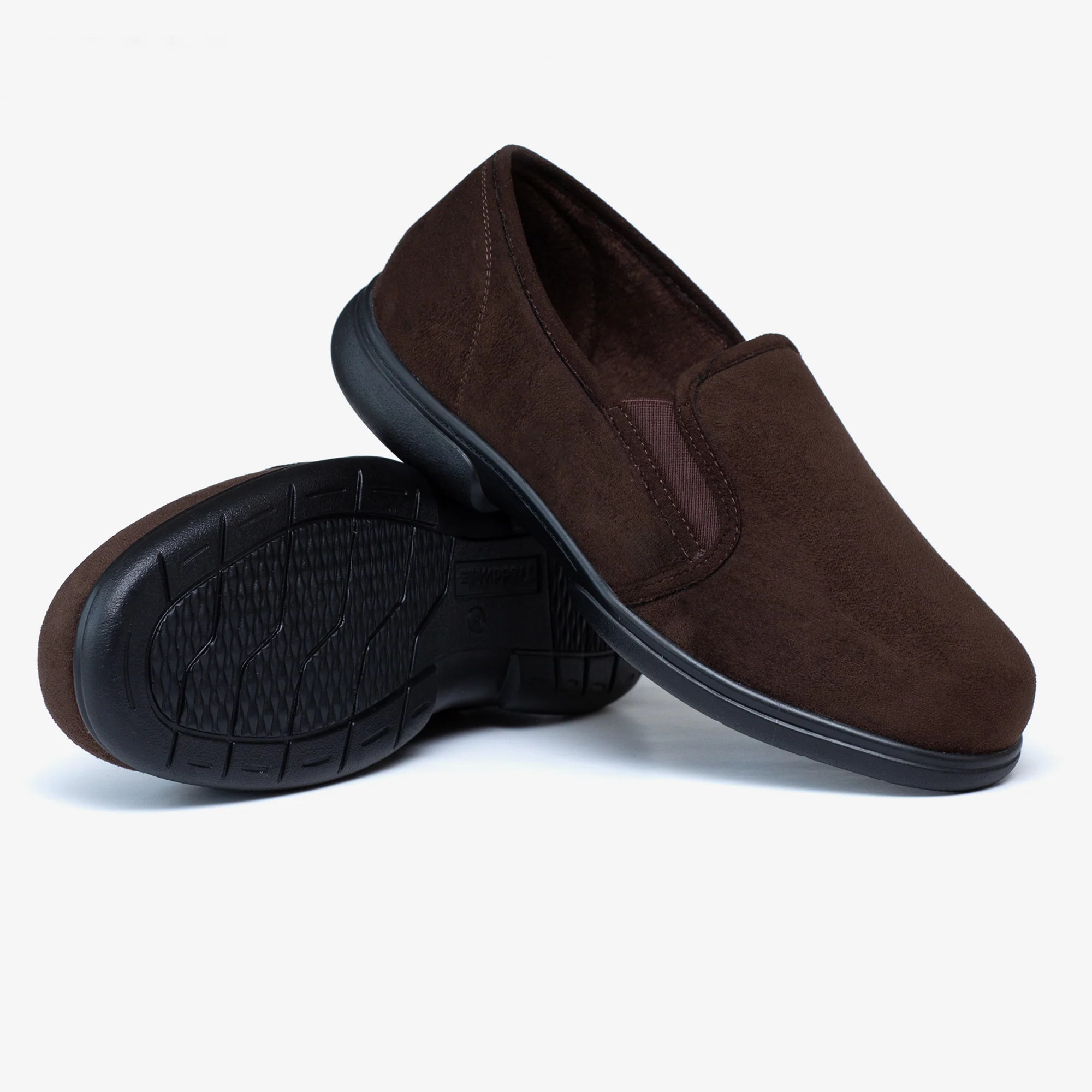 Mens Wide Fit Tredd Well Seth Slip On Slippers - Image 18