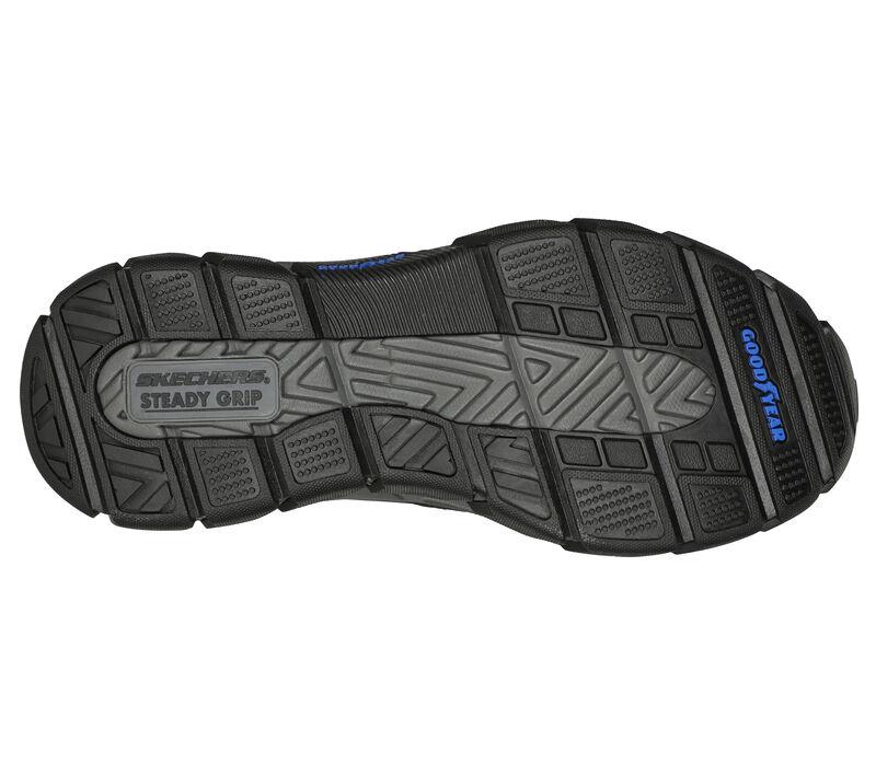 Men's Wide Relaxed Fit Skechers 204810 Slip-ins Rf Respected Elgin Trainers - Black - Image 5