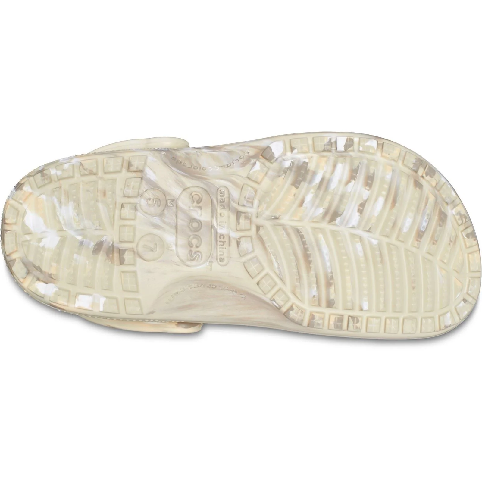 Men's Crocs 206867 Classic Marbled Clog Sandals - Image 9