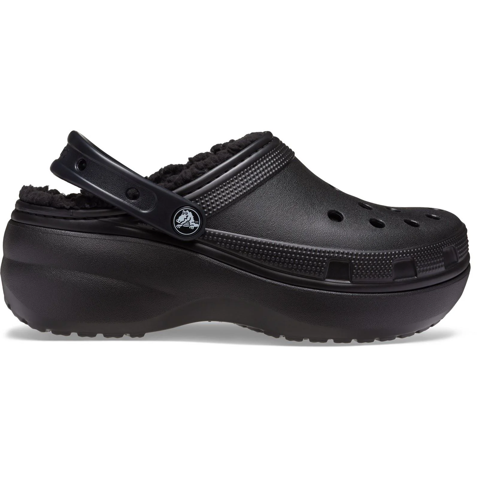 Women's Crocs 207938 Classic Platform Lined Clog Sandals - Image 2