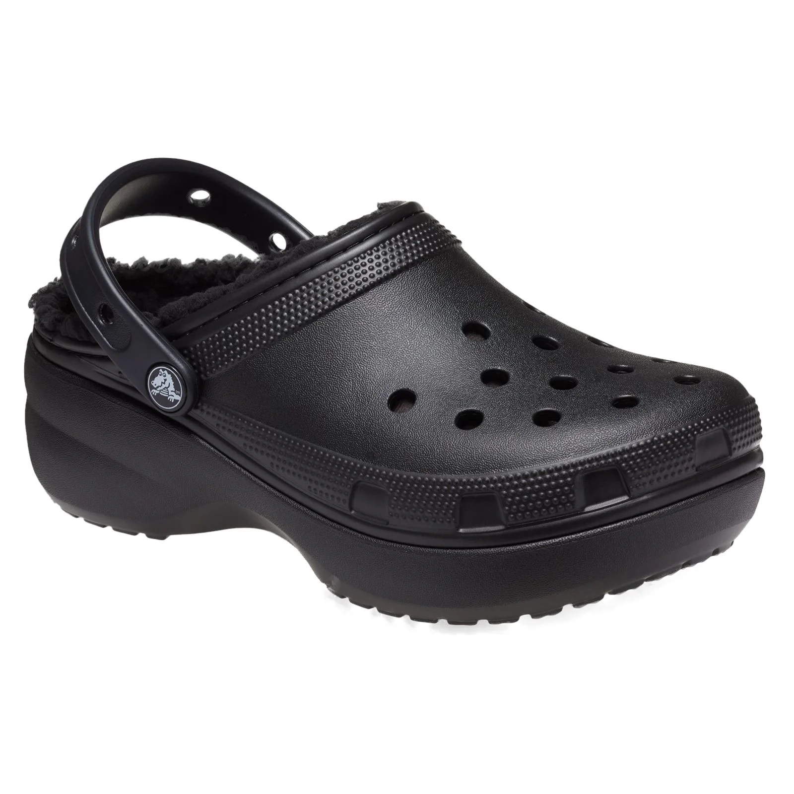 Women's Crocs 207938 Classic Platform Lined Clog Sandals - Image 3