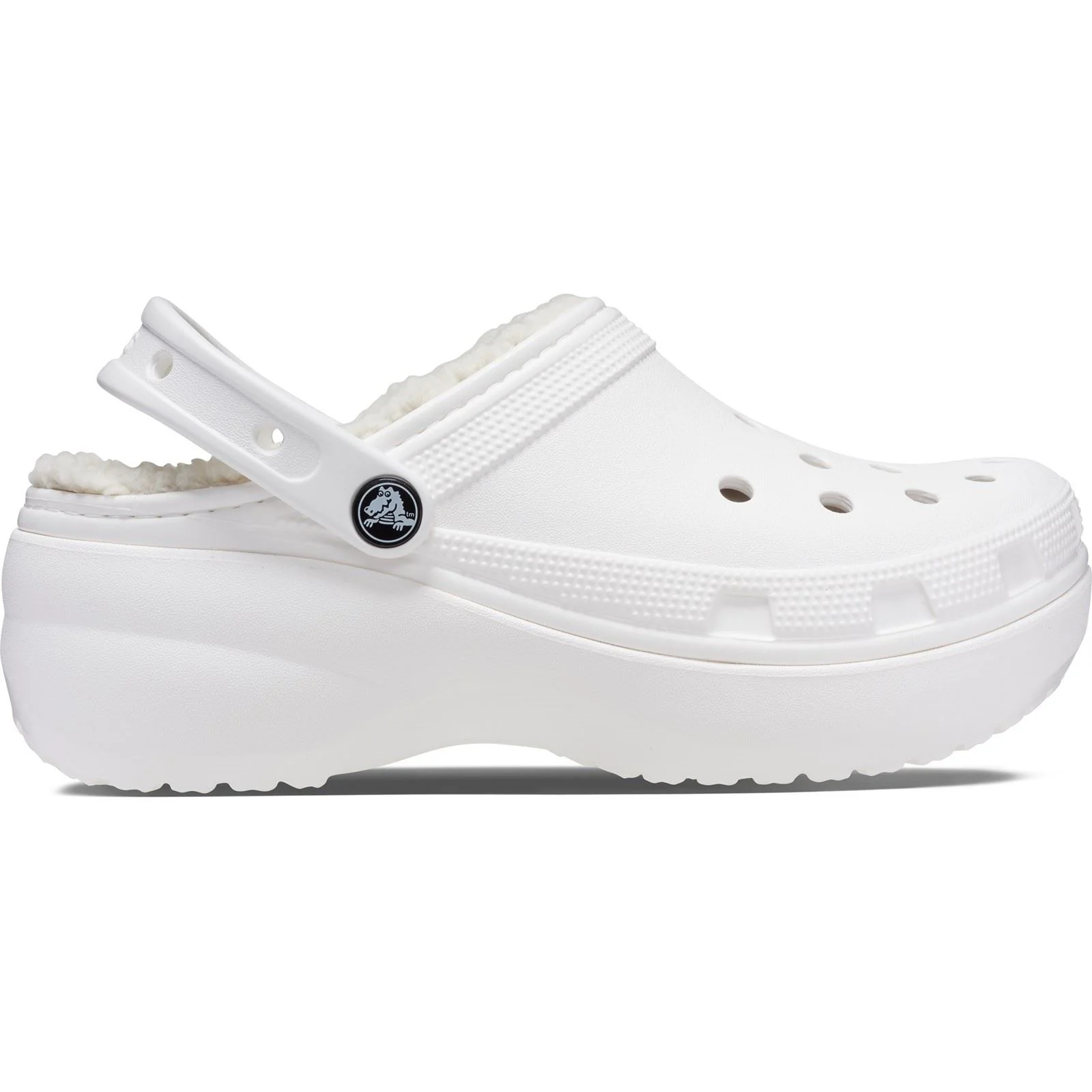 Women's Crocs 207938 Classic Platform Lined Clog Sandals - Image 7