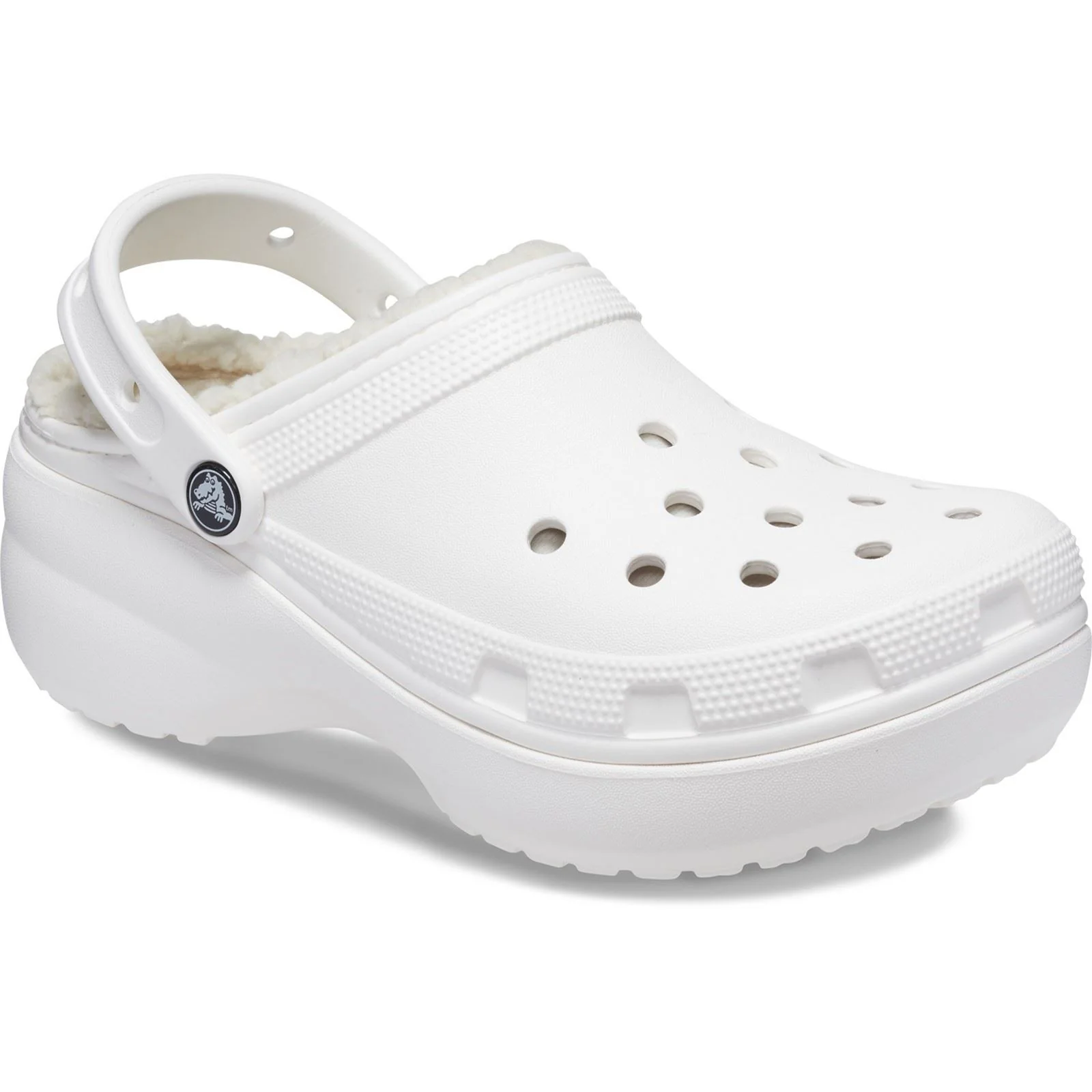 Women's Crocs 207938 Classic Platform Lined Clog Sandals - Image 8