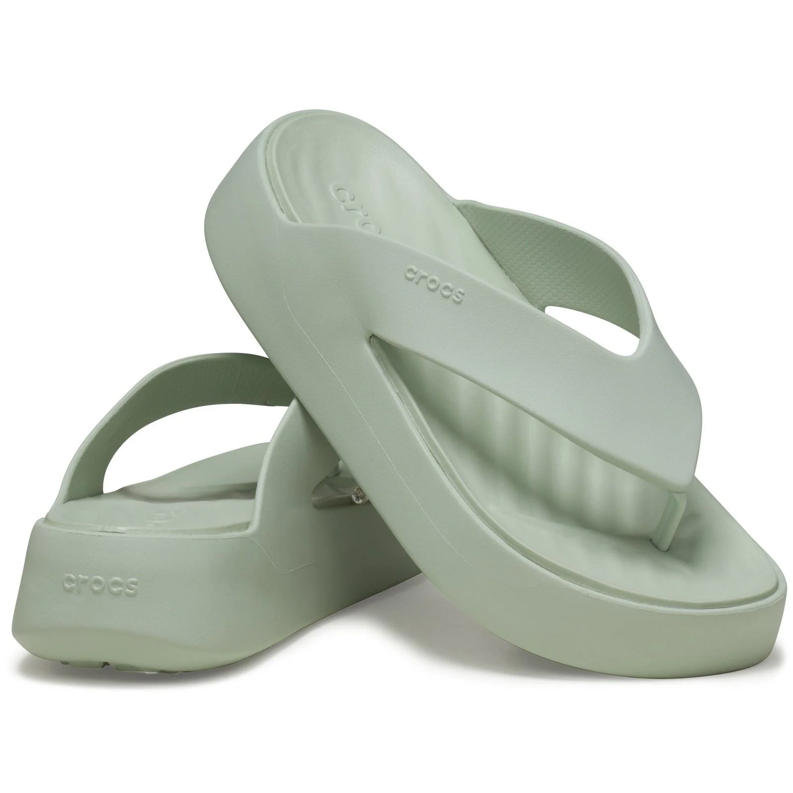 Women's Crocs 209410 Getaway Platform Flip Slippers - Image 21