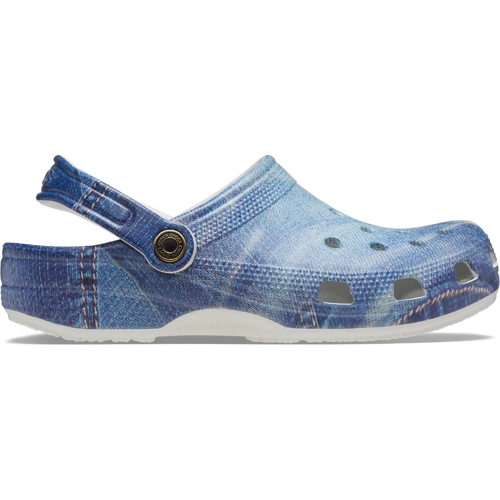 Men's Crocs 210402 Classic Denim Clog Sandals - Image 2