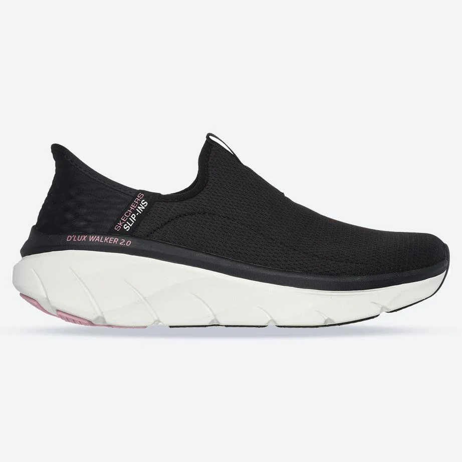 Women's Relaxed Fit Skechers 150099 Slip-ins Sport D'lux Walker 2.0 Happy Step Trainers