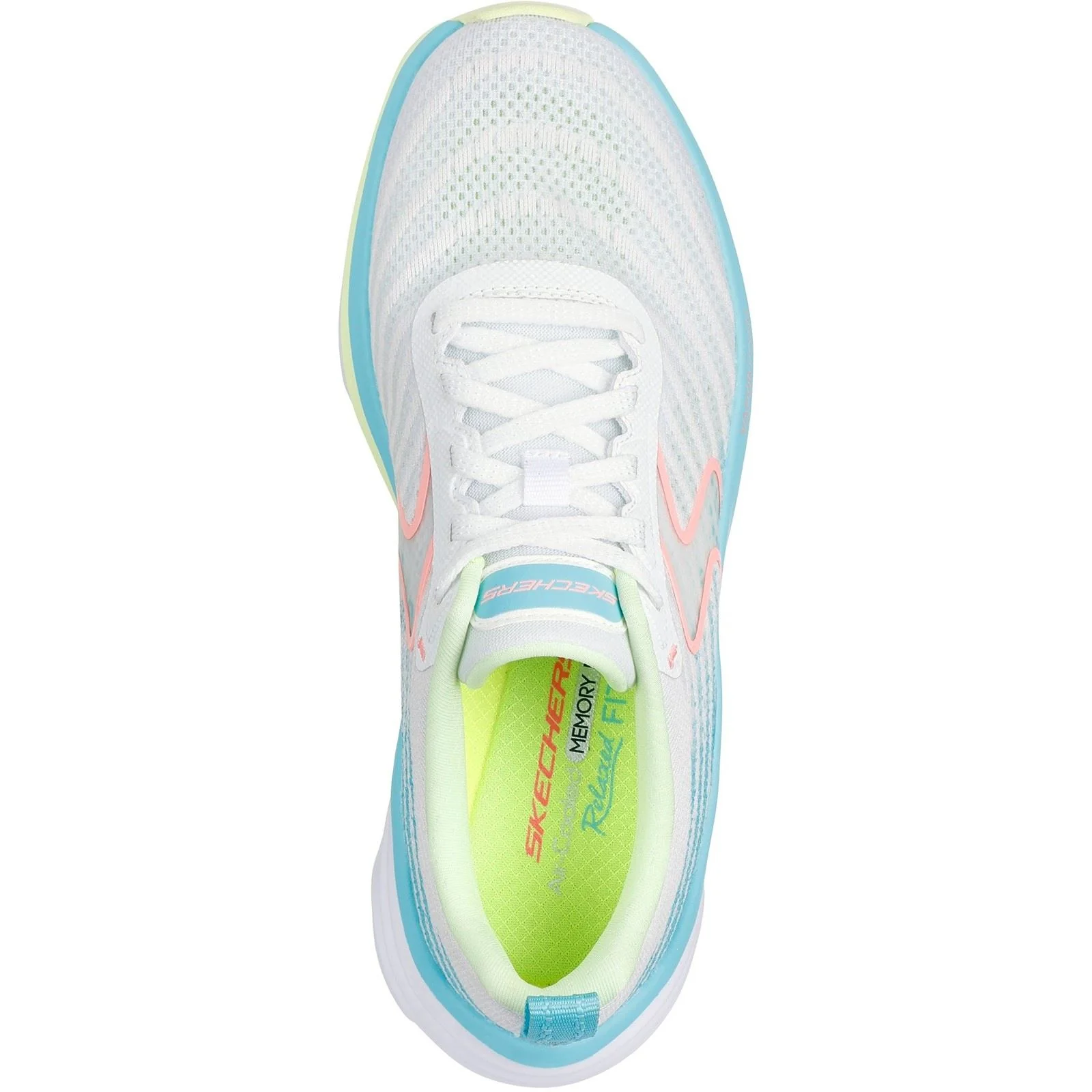 Women's Relaxed Fit Skechers 150583 D'lux Vapor Cool Breeze Trainers - Image 5